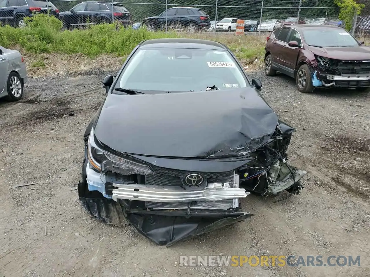 5 fotografías del automóvil dañado 5YFB4MDE8SP278082 TOYOTA COROLLA 2025
