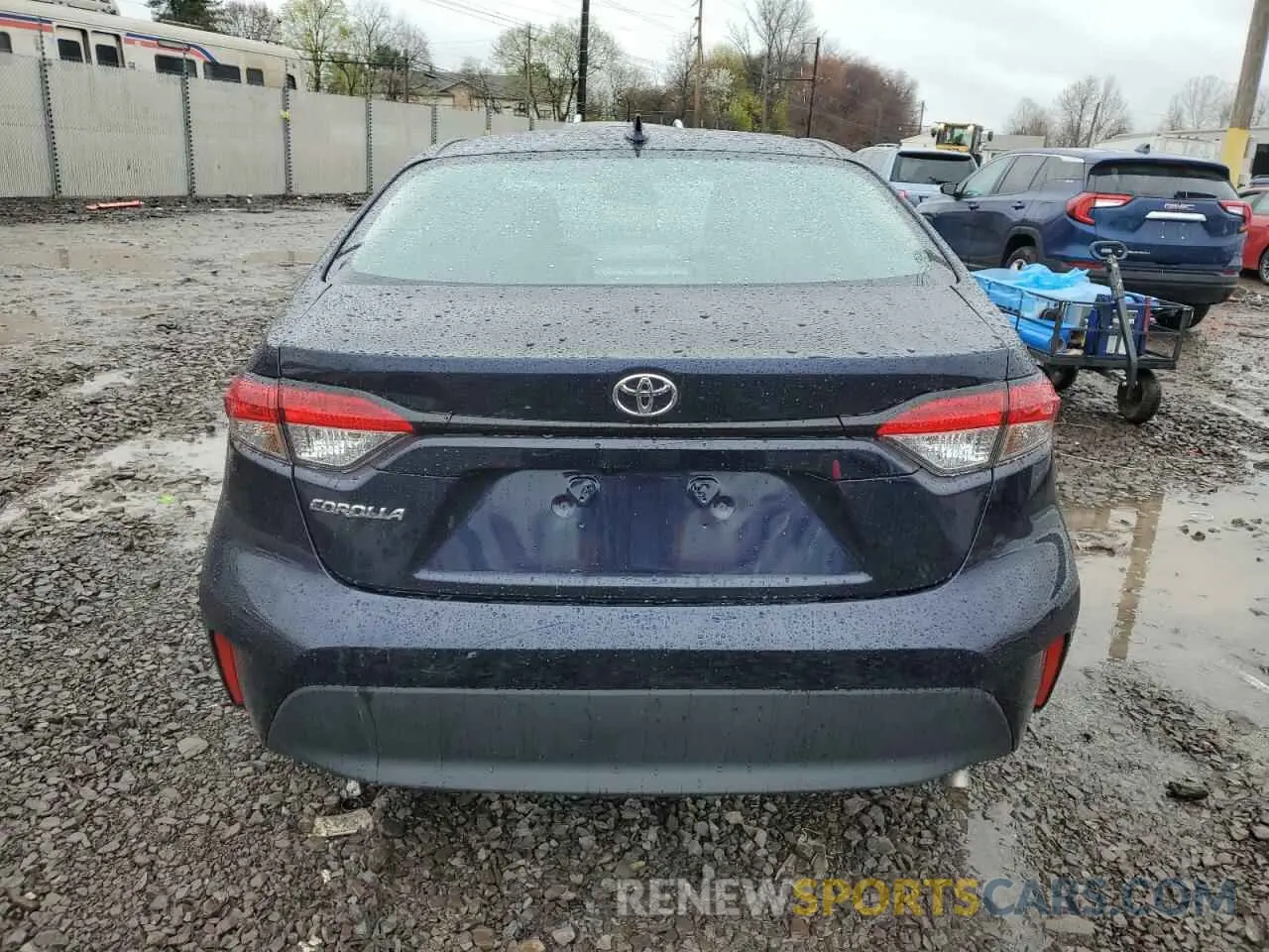 6 fotografías del automóvil dañado 5YFB4MDE9SP236360 TOYOTA COROLLA 2025