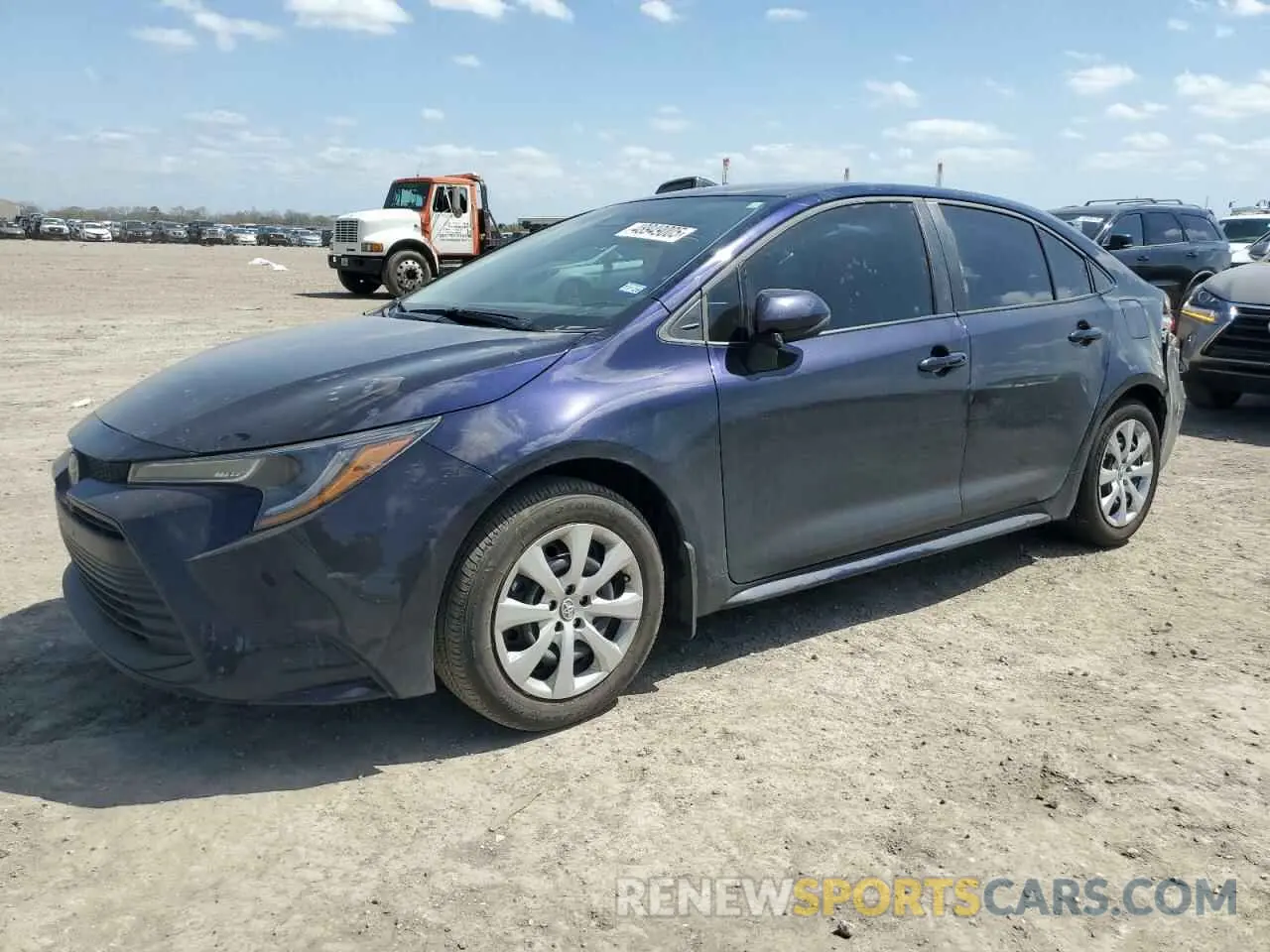1 fotografías del automóvil dañado 5YFB4MDE9SP239632 TOYOTA COROLLA 2025