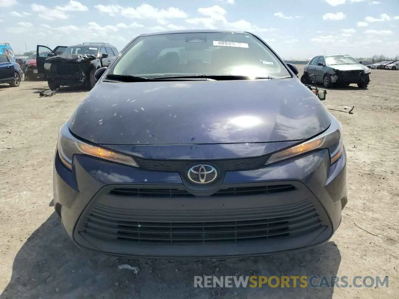 5 fotografías del automóvil dañado 5YFB4MDE9SP239632 TOYOTA COROLLA 2025