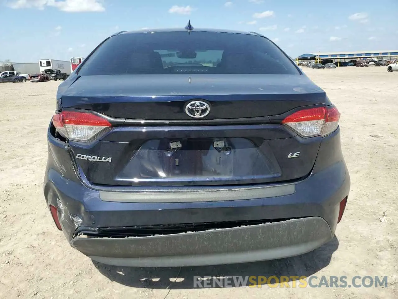 6 fotografías del automóvil dañado 5YFB4MDE9SP239632 TOYOTA COROLLA 2025