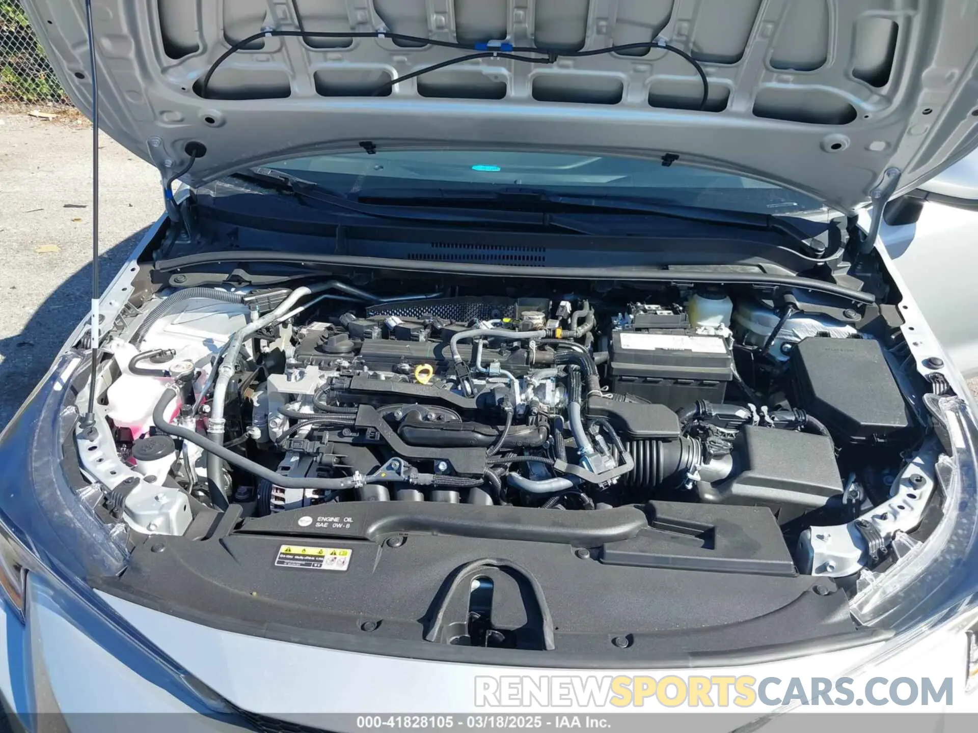 10 fotografías del automóvil dañado 5YFB4MDE9SP240814 TOYOTA COROLLA 2025