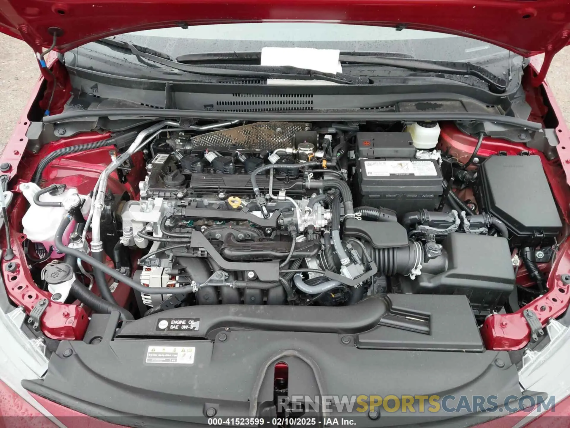 10 fotografías del automóvil dañado 5YFB4MDE9SP246466 TOYOTA COROLLA 2025