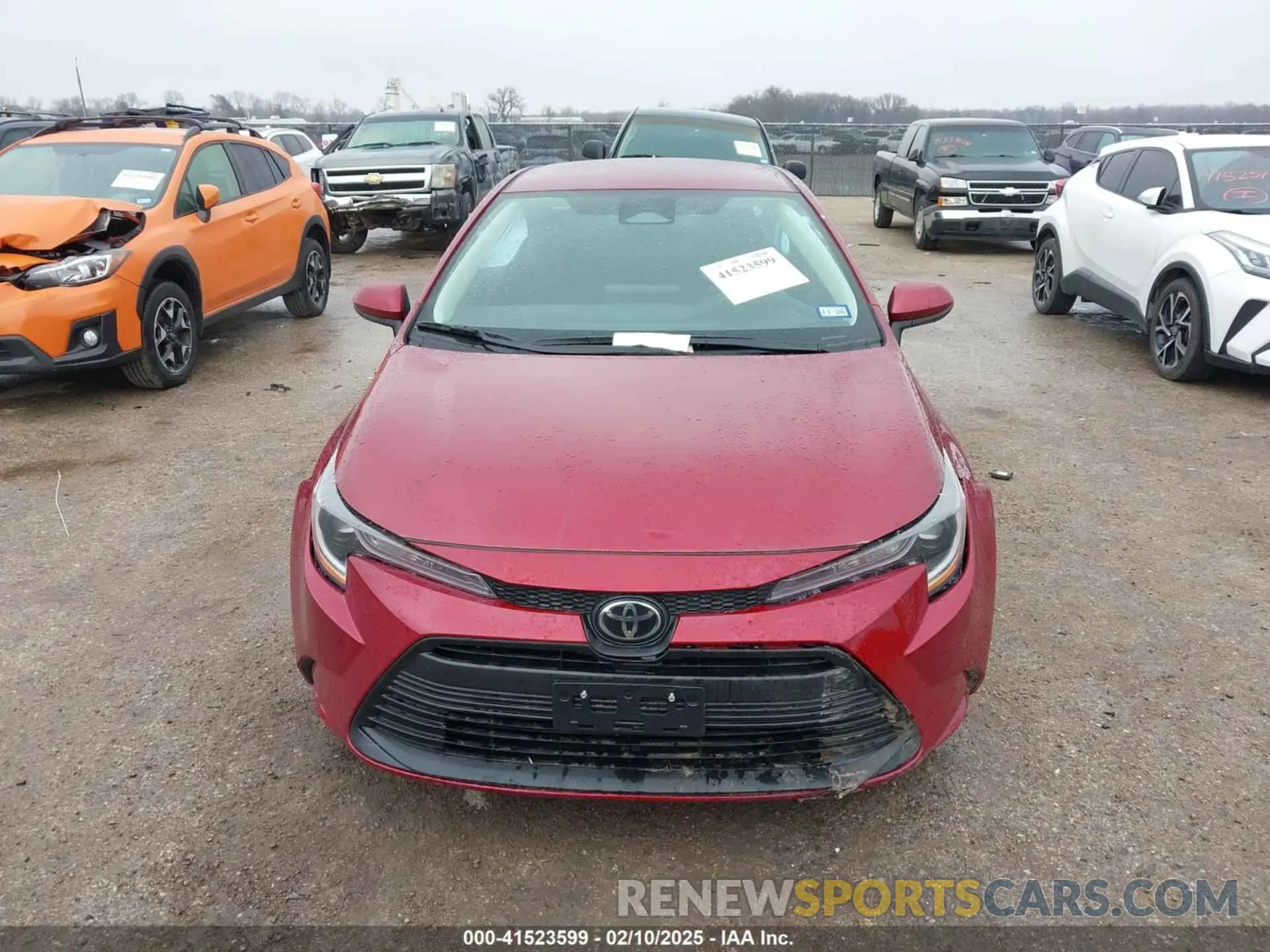 12 fotografías del automóvil dañado 5YFB4MDE9SP246466 TOYOTA COROLLA 2025