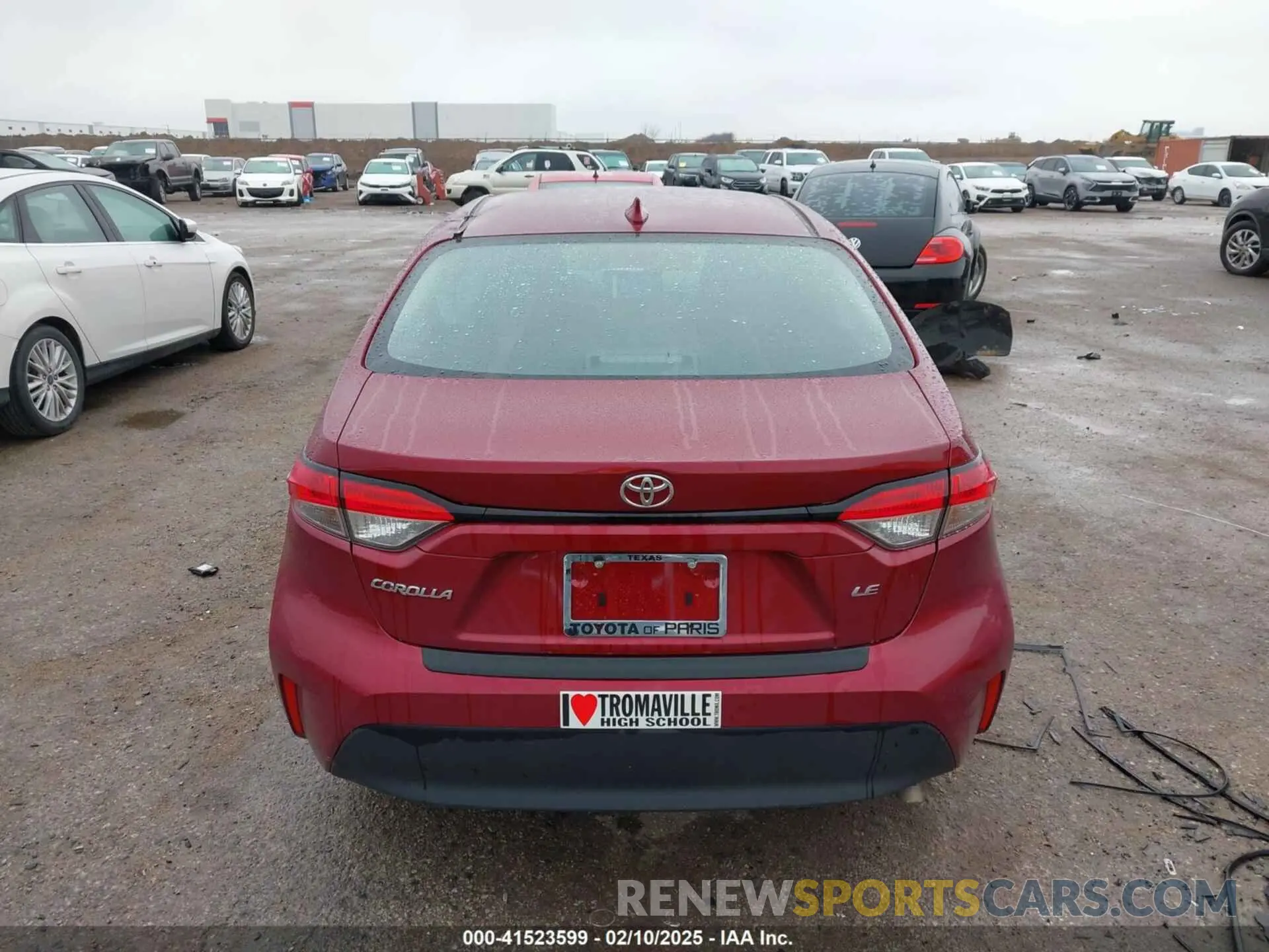 16 fotografías del automóvil dañado 5YFB4MDE9SP246466 TOYOTA COROLLA 2025