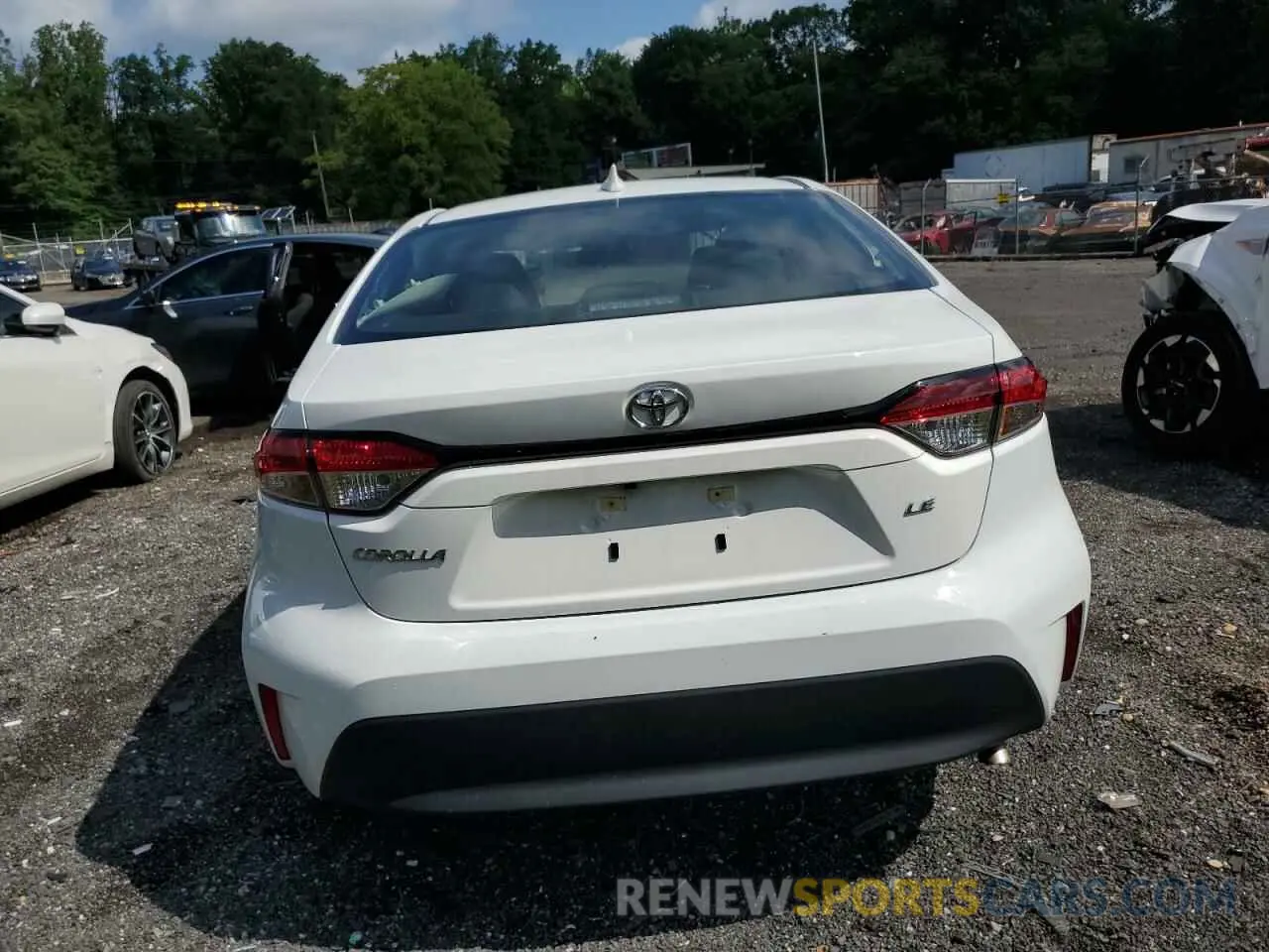 6 fotografías del automóvil dañado 5YFB4MDE9SP246841 TOYOTA COROLLA 2025