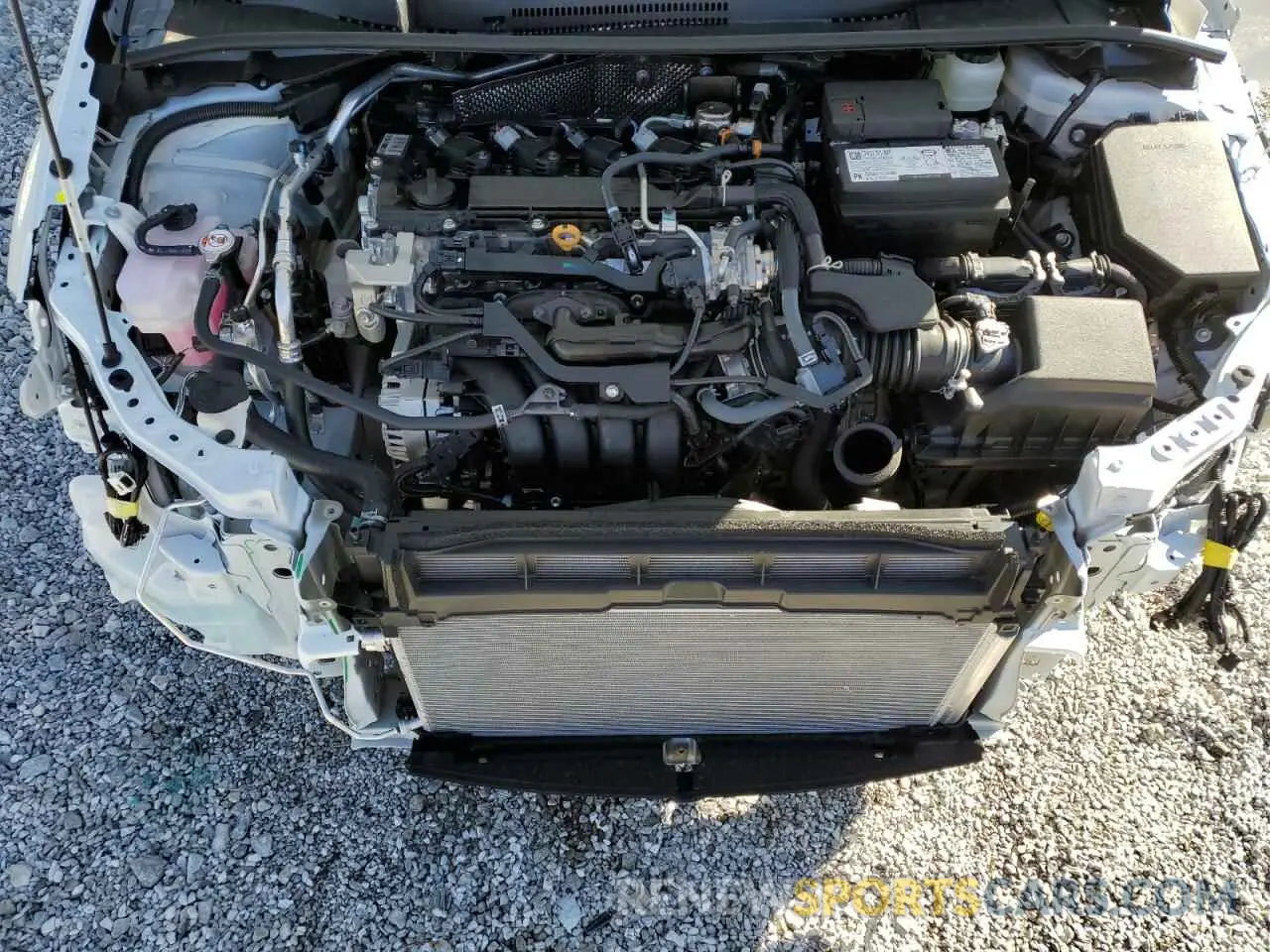 11 fotografías del automóvil dañado 5YFB4MDE9SP263025 TOYOTA COROLLA 2025