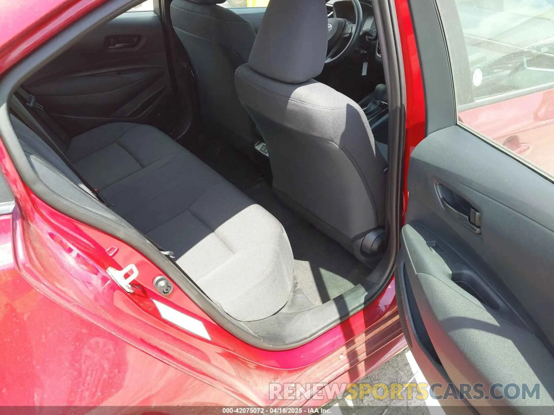 8 fotografías del automóvil dañado 5YFB4MDEXSP232303 TOYOTA COROLLA 2025