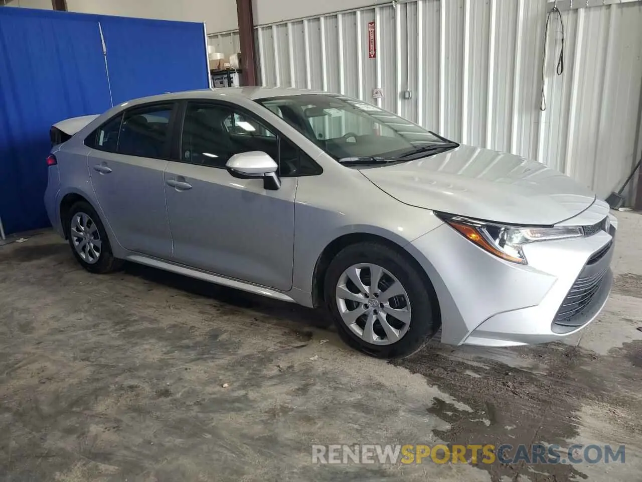 4 fotografías del automóvil dañado 5YFB4MDEXSP242314 TOYOTA COROLLA 2025