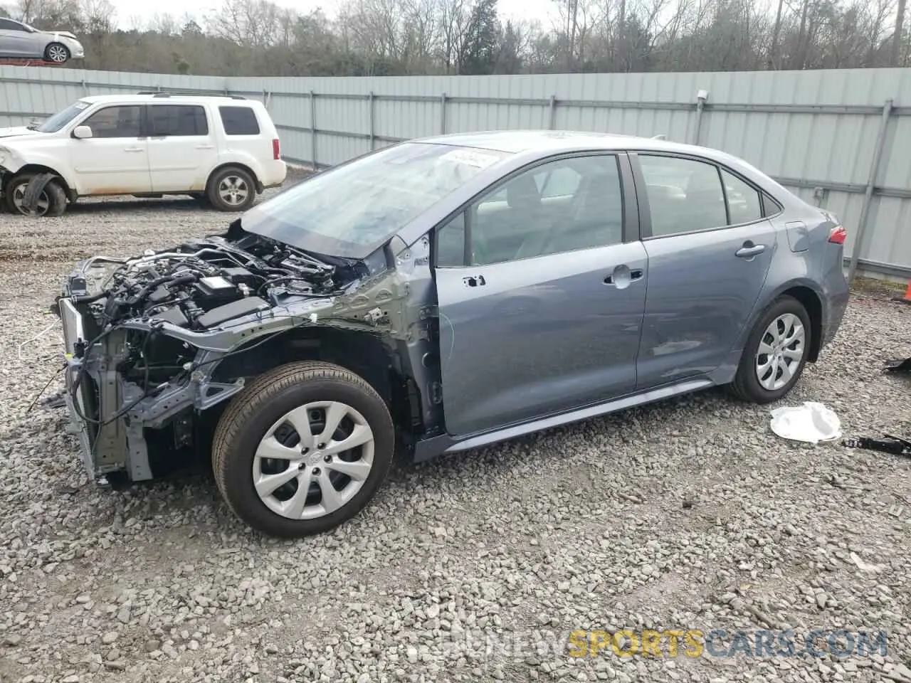 1 fotografías del automóvil dañado 5YFB4MDEXSP252048 TOYOTA COROLLA 2025