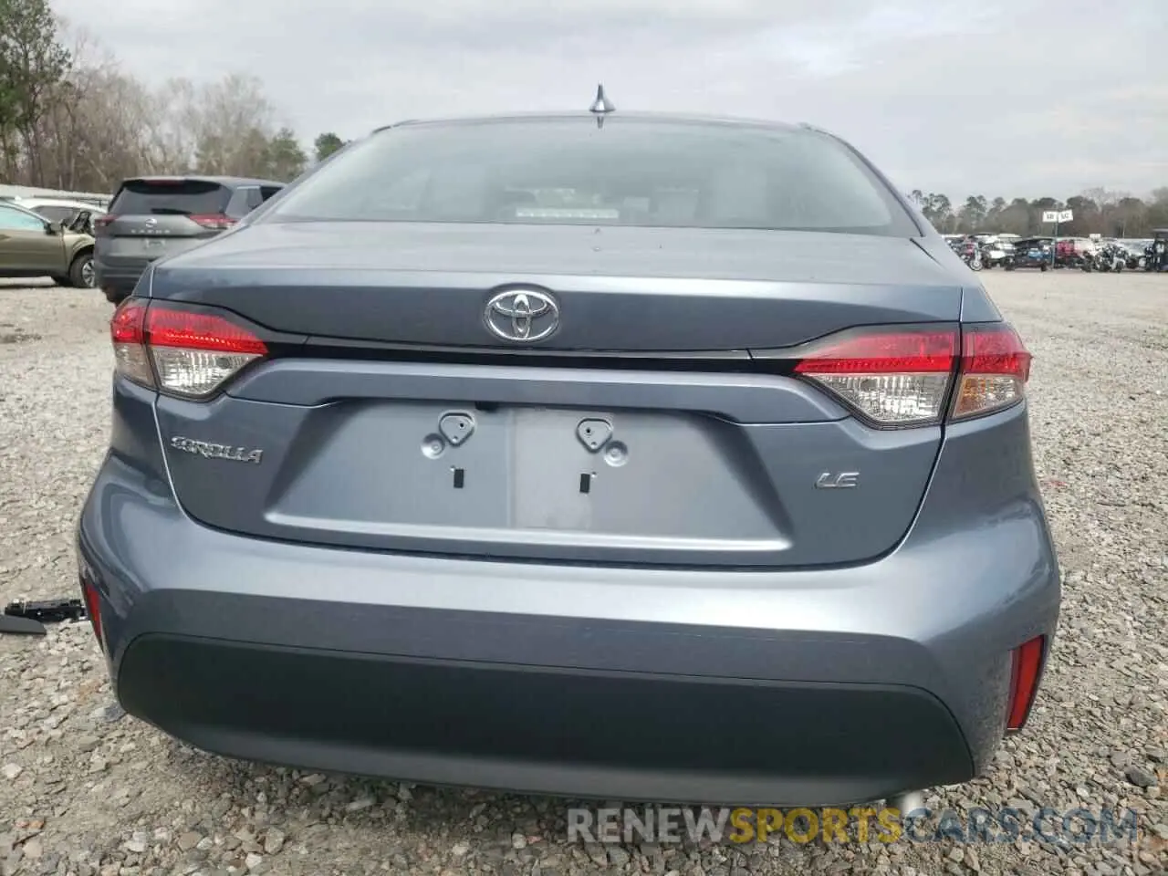 6 fotografías del automóvil dañado 5YFB4MDEXSP252048 TOYOTA COROLLA 2025