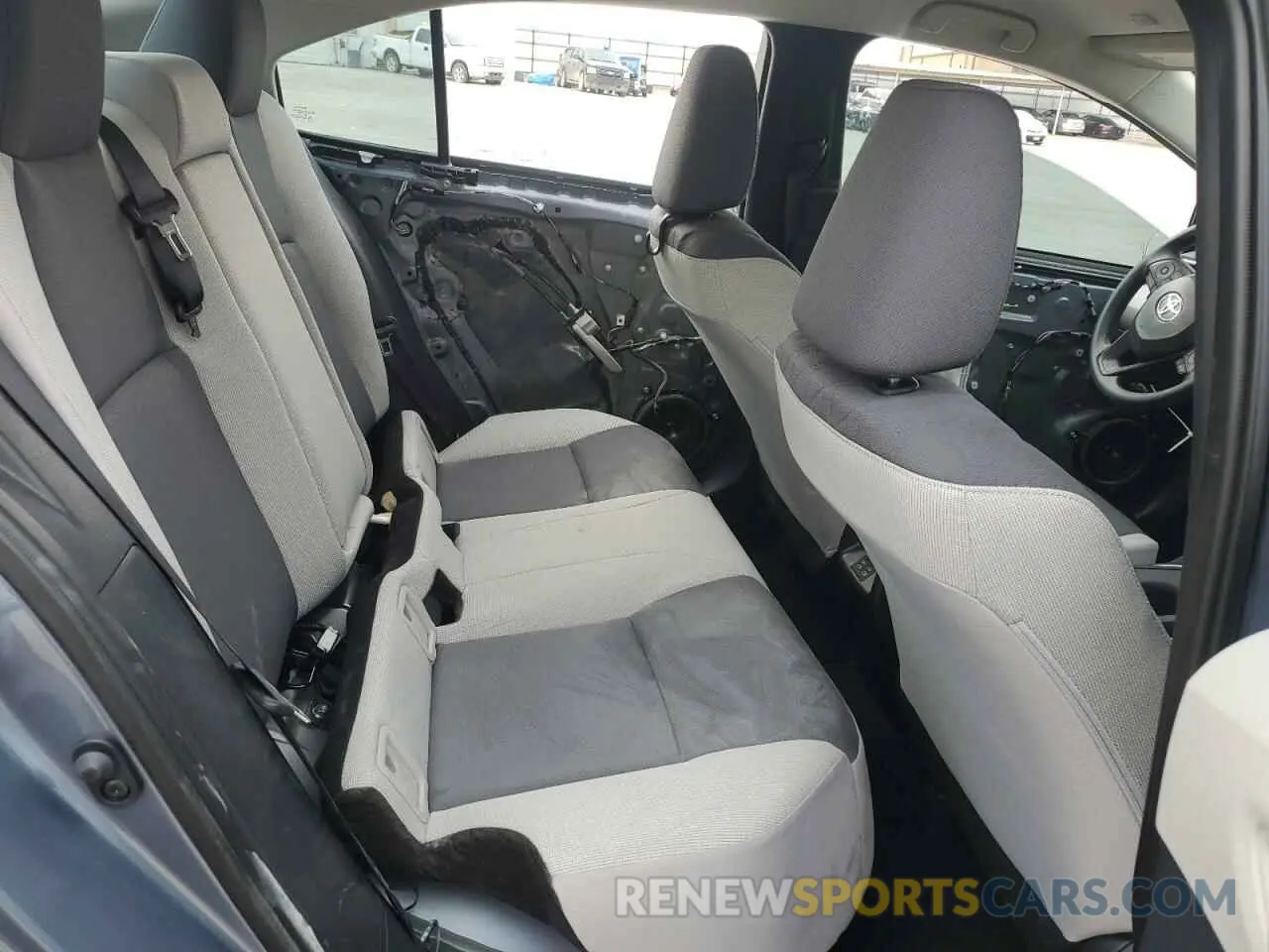 10 fotografías del automóvil dañado 5YFB4MDEXSP256021 TOYOTA COROLLA 2025