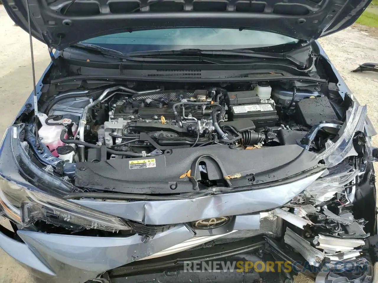11 fotografías del automóvil dañado 5YFB4MDEXSP262515 TOYOTA COROLLA 2025