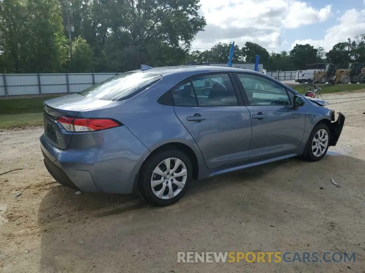 3 fotografías del automóvil dañado 5YFB4MDEXSP262515 TOYOTA COROLLA 2025