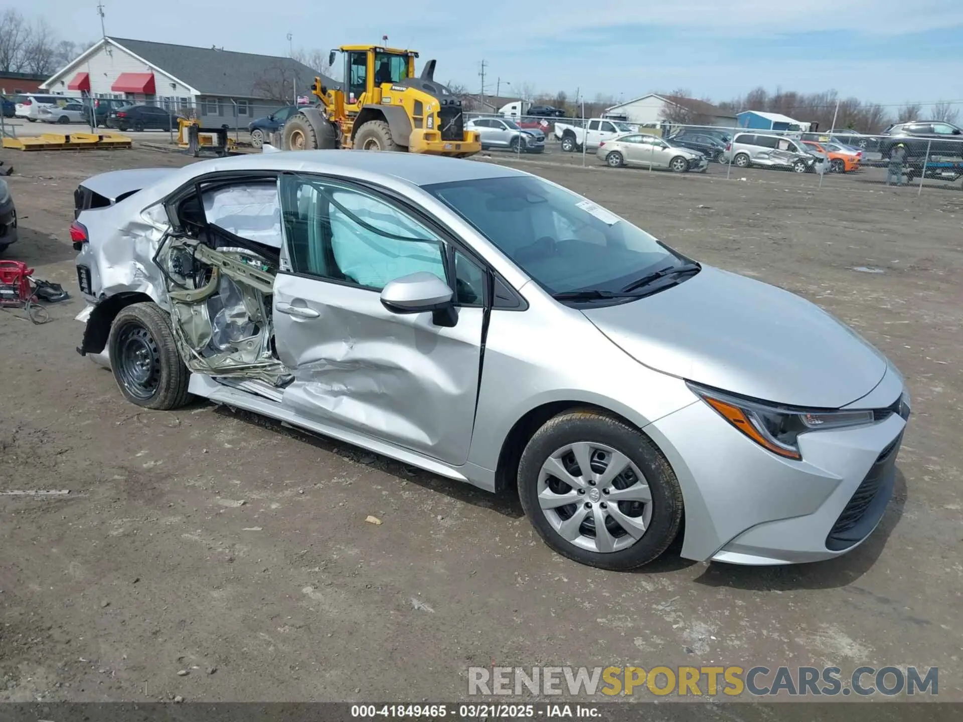 1 fotografías del automóvil dañado 5YFB4MDEXSP270663 TOYOTA COROLLA 2025