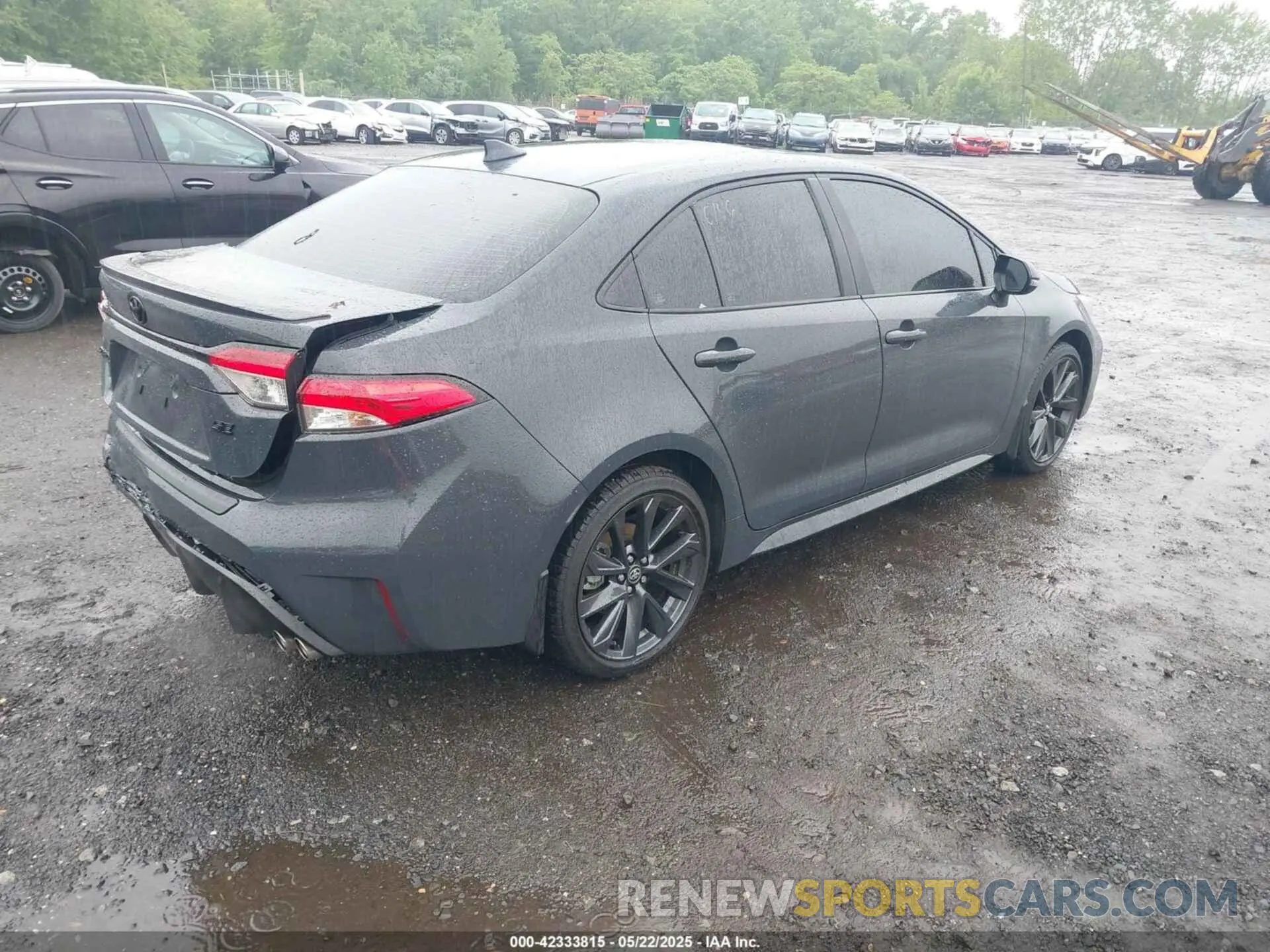 4 fotografías del automóvil dañado 5YFP4MCE9SP218710 TOYOTA COROLLA 2025