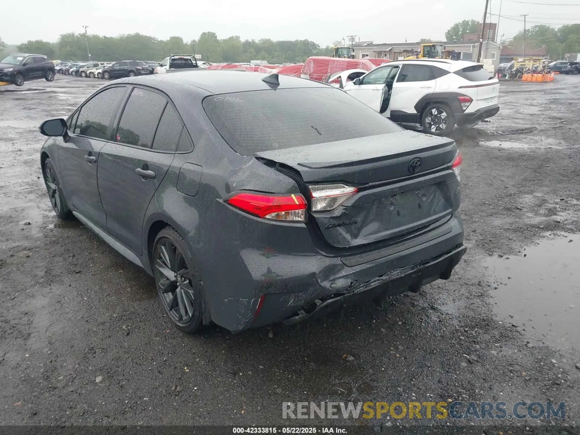 6 fotografías del automóvil dañado 5YFP4MCE9SP218710 TOYOTA COROLLA 2025