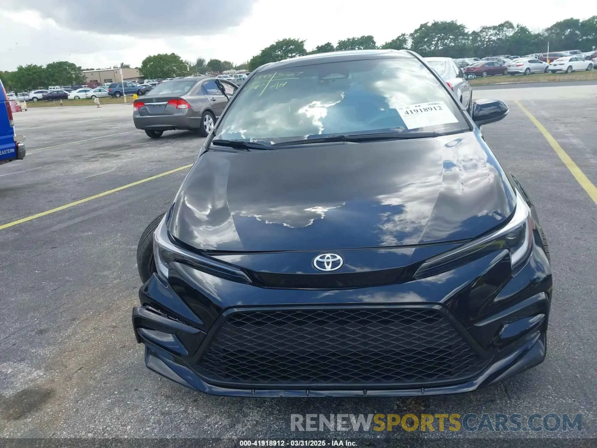 12 fotografías del automóvil dañado 5YFP4MCEXSP219395 TOYOTA COROLLA 2025