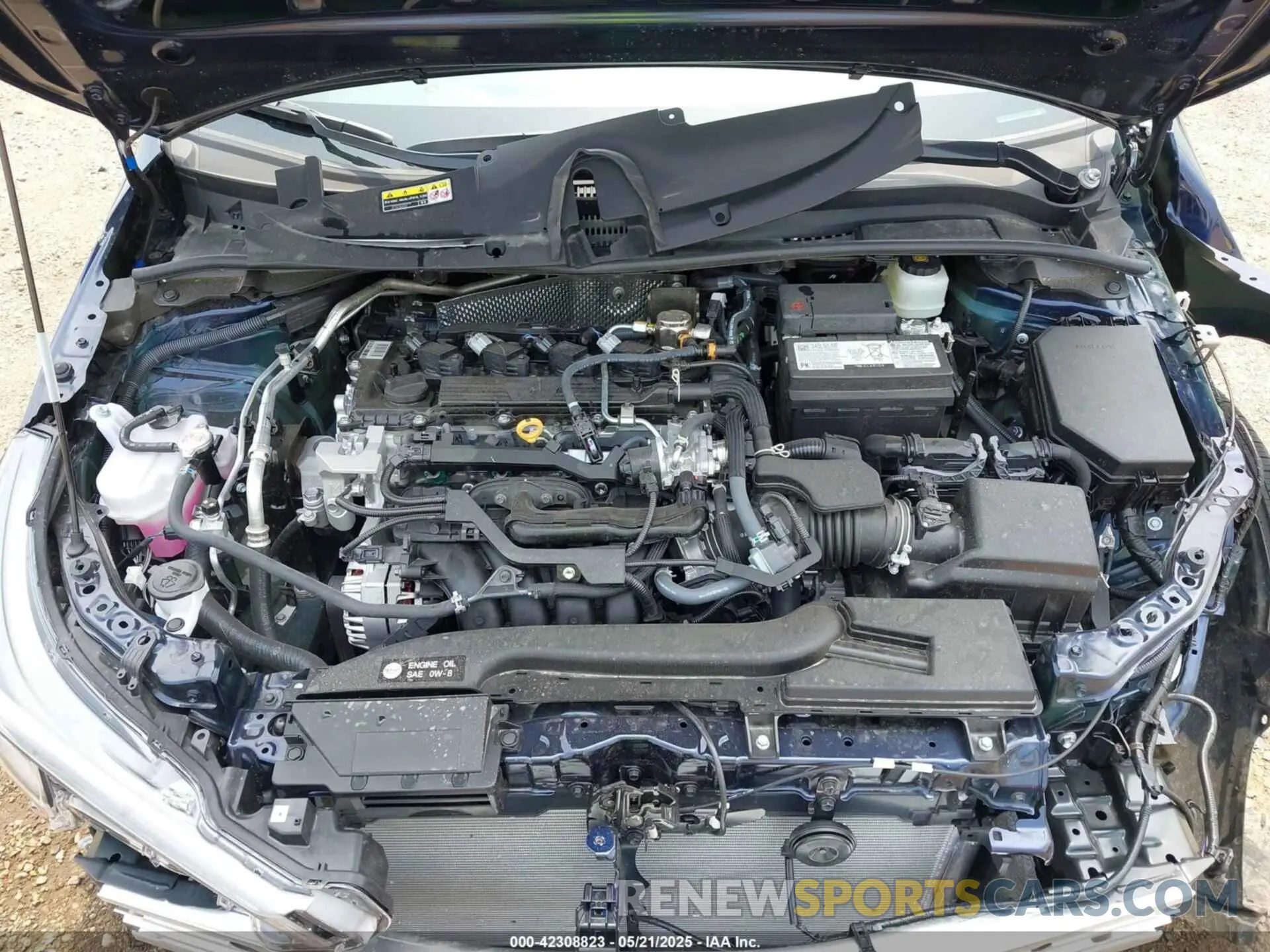 10 fotografías del automóvil dañado 5YFS4MCE1SP233096 TOYOTA COROLLA 2025