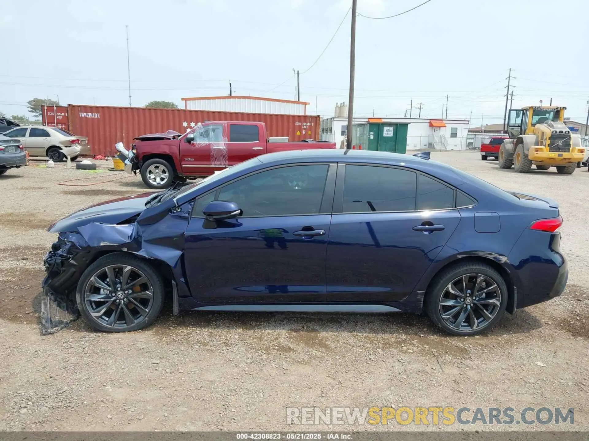 14 fotografías del automóvil dañado 5YFS4MCE1SP233096 TOYOTA COROLLA 2025