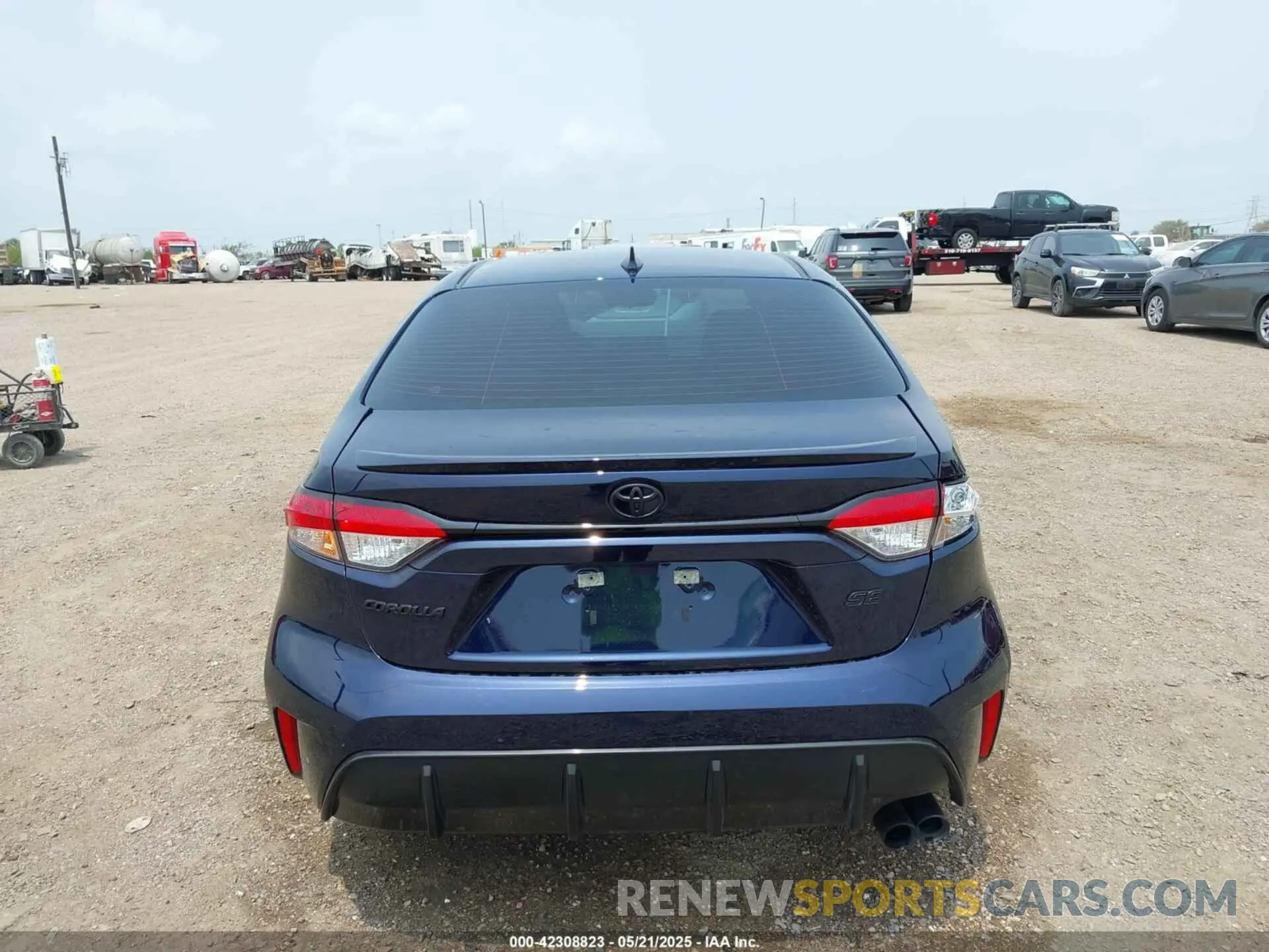 16 fotografías del automóvil dañado 5YFS4MCE1SP233096 TOYOTA COROLLA 2025