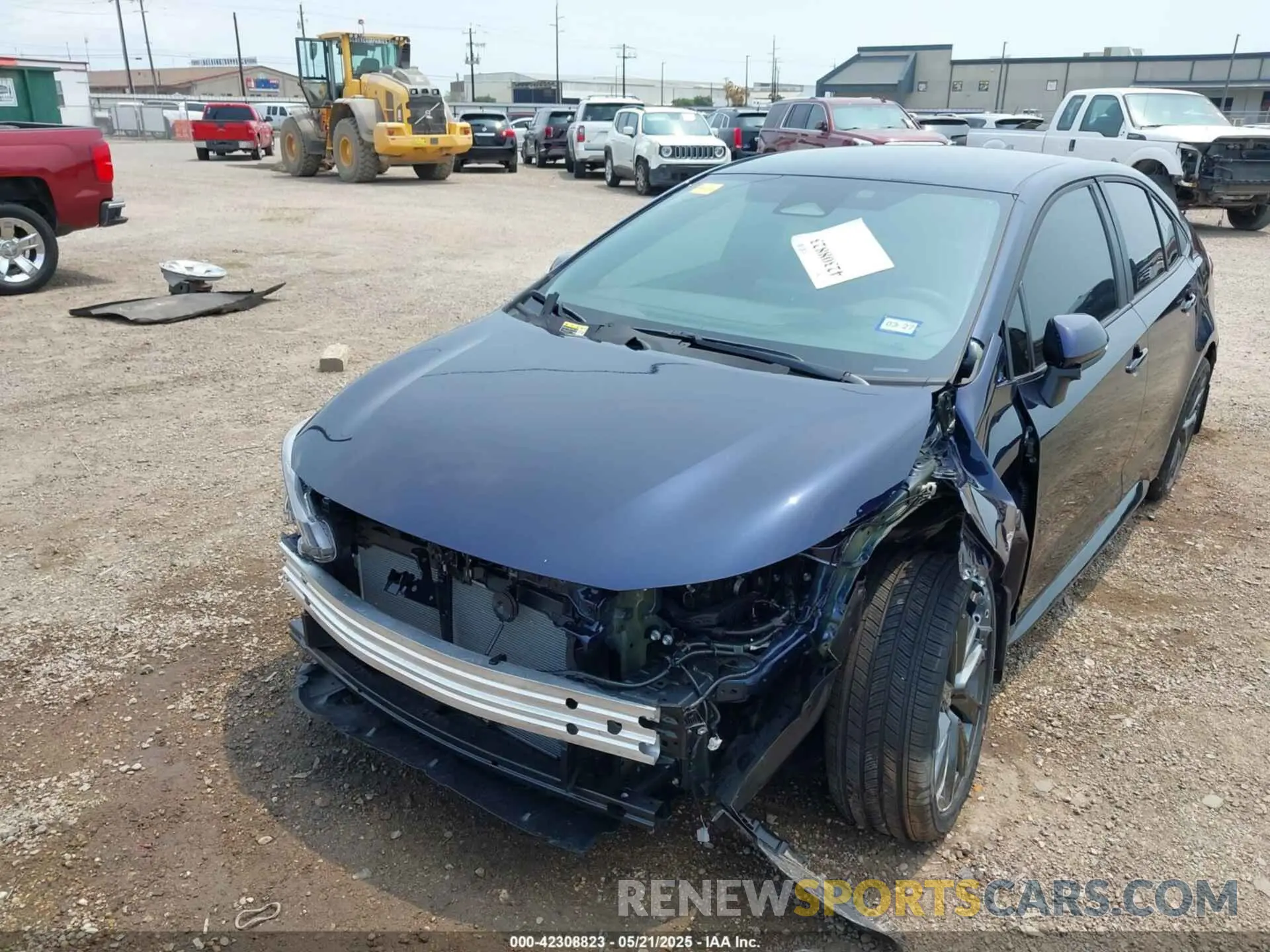 6 fotografías del automóvil dañado 5YFS4MCE1SP233096 TOYOTA COROLLA 2025