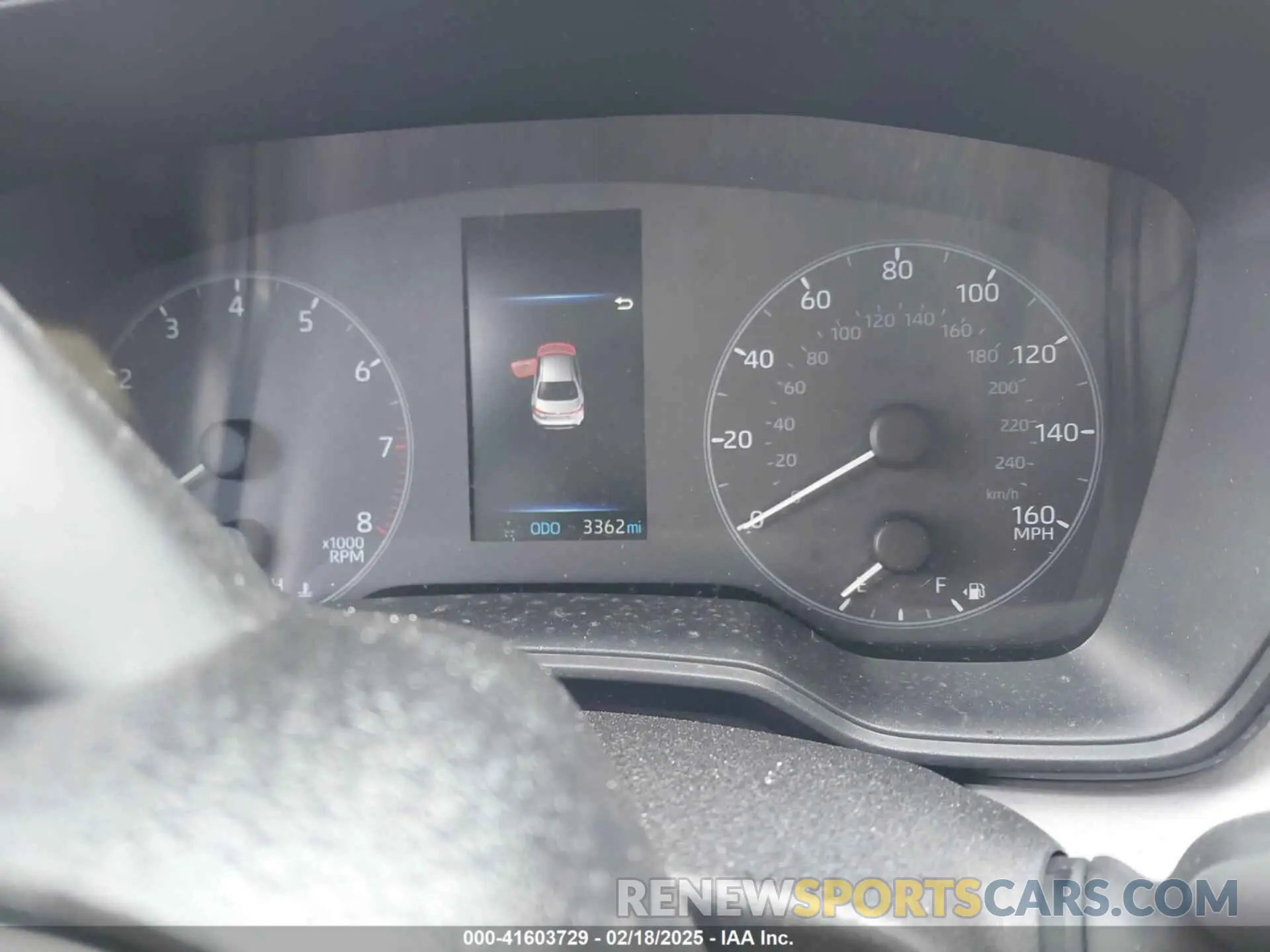 7 fotografías del automóvil dañado 5YFS4MCE3SP219989 TOYOTA COROLLA 2025