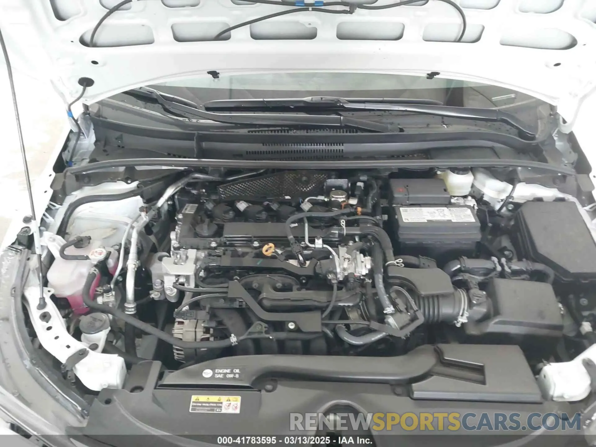 10 fotografías del automóvil dañado 5YFS4MCE3SP220933 TOYOTA COROLLA 2025