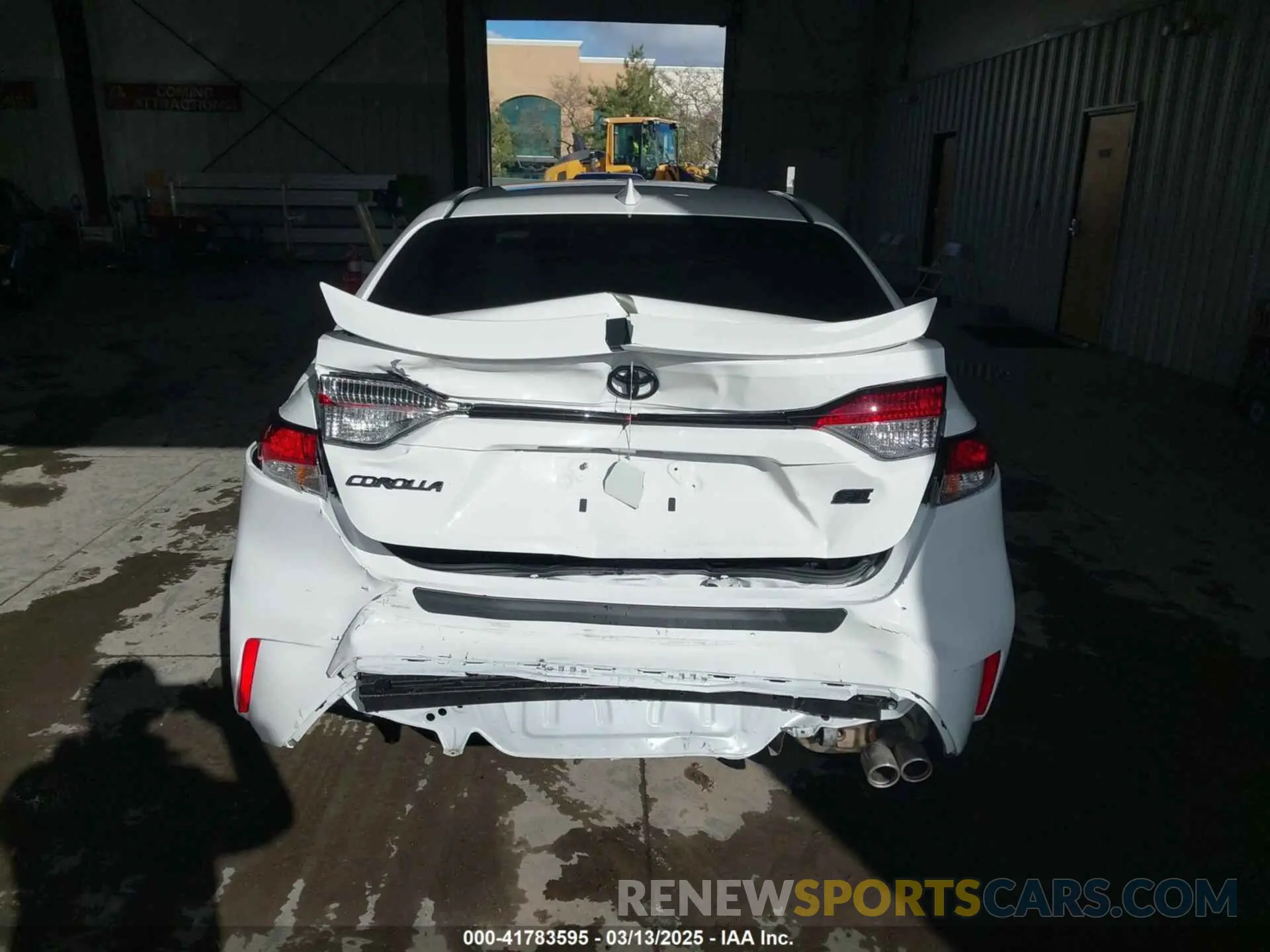 16 fotografías del automóvil dañado 5YFS4MCE3SP220933 TOYOTA COROLLA 2025