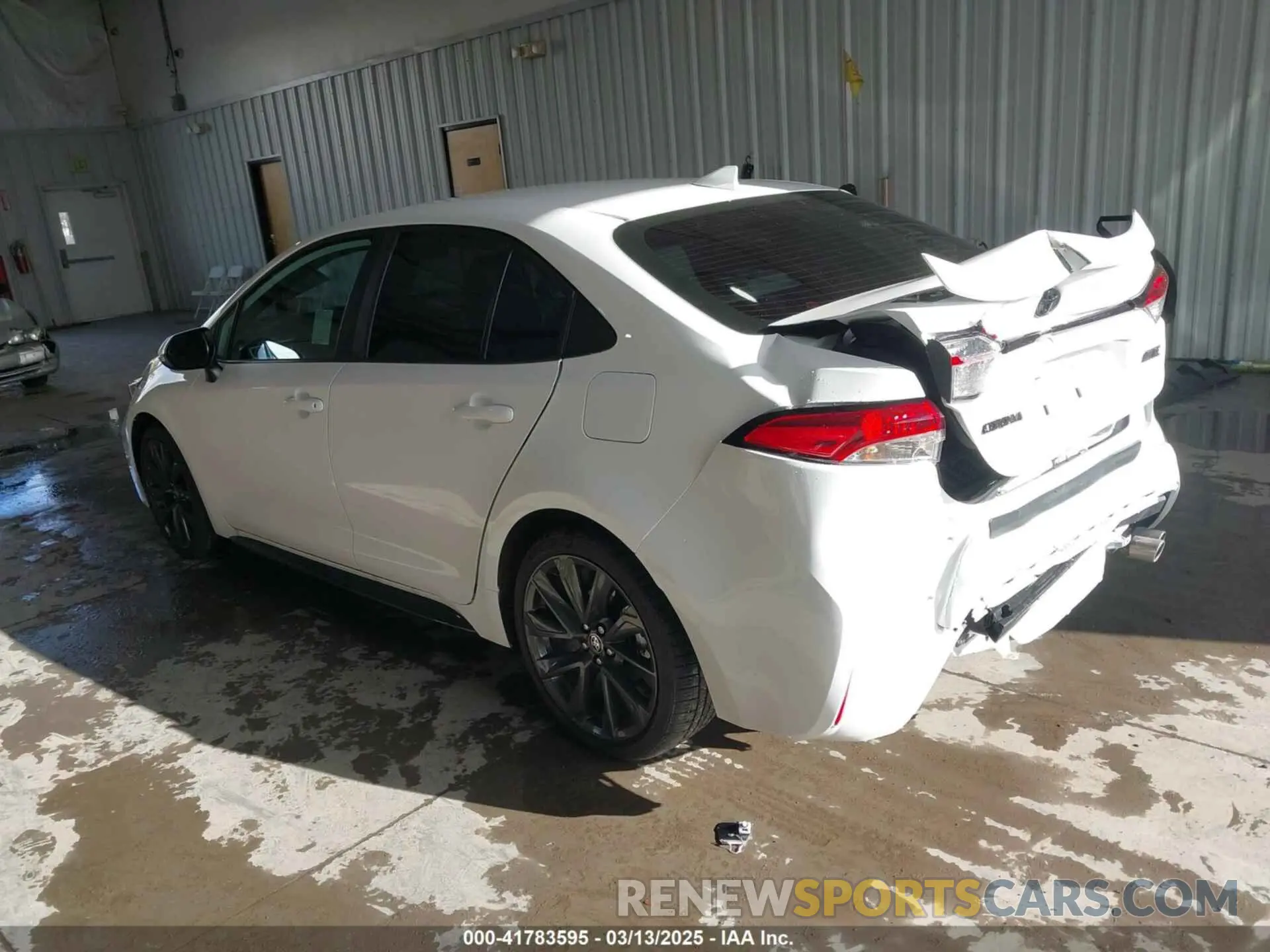 3 fotografías del automóvil dañado 5YFS4MCE3SP220933 TOYOTA COROLLA 2025
