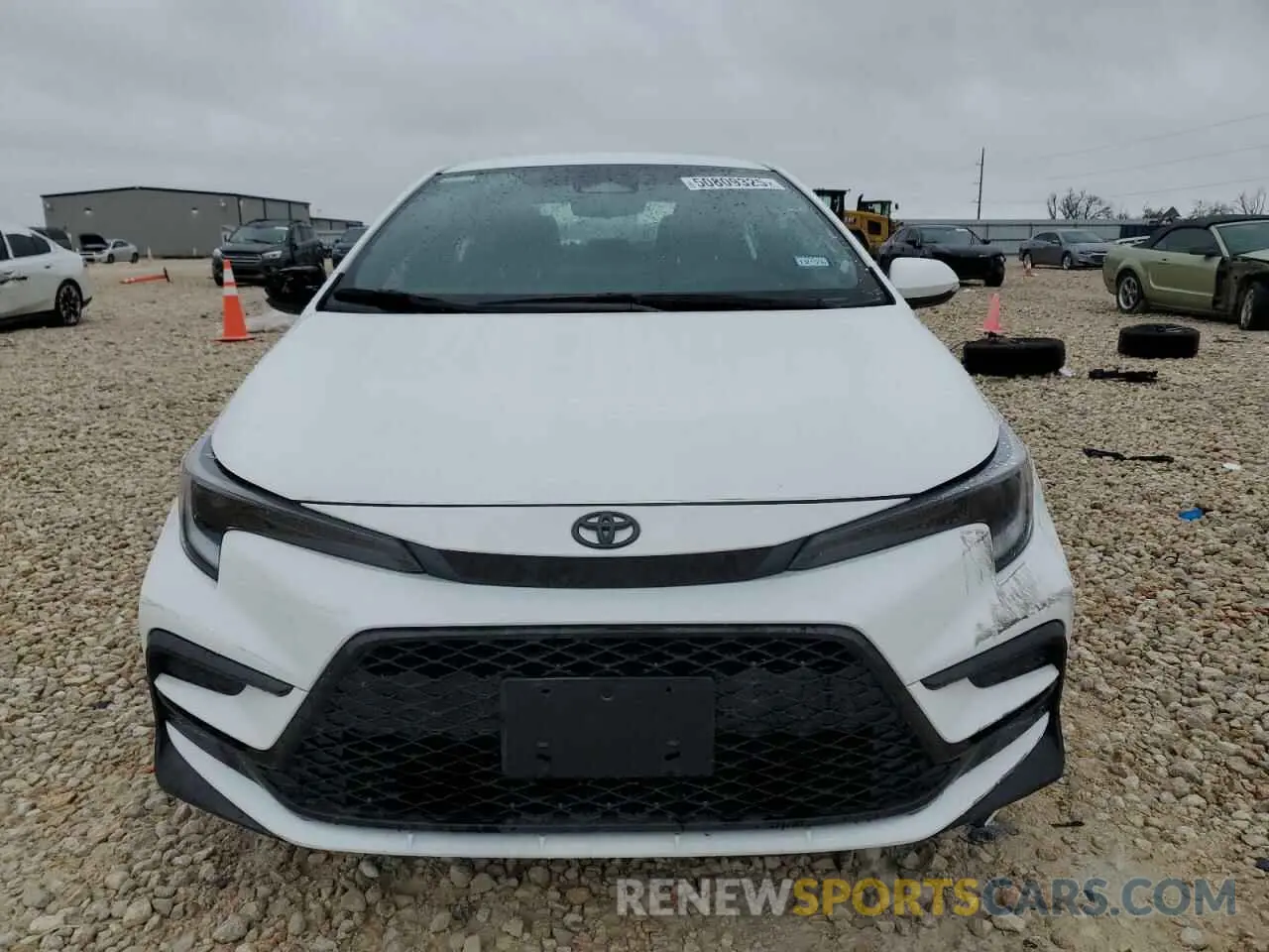 5 fotografías del automóvil dañado 5YFS4MCE3SP224349 TOYOTA COROLLA 2025