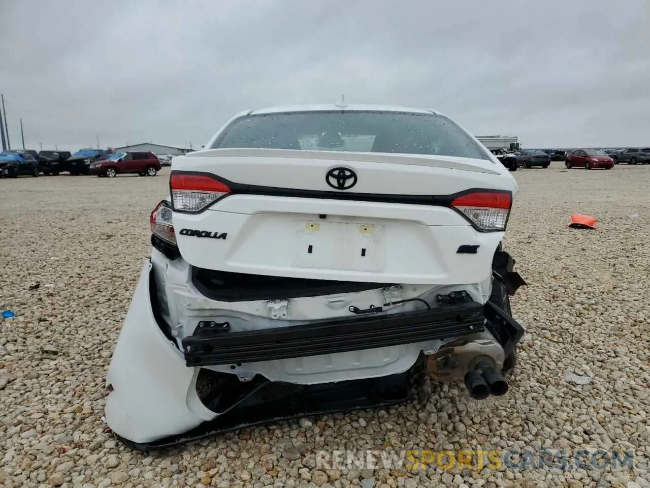 6 fotografías del automóvil dañado 5YFS4MCE3SP224349 TOYOTA COROLLA 2025