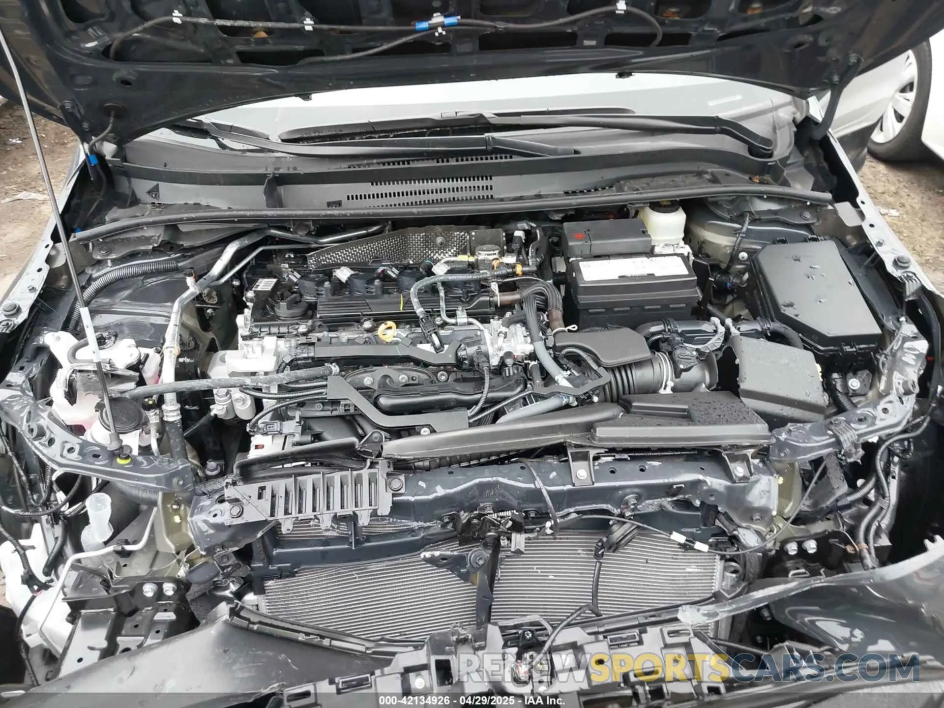 10 fotografías del automóvil dañado 5YFS4MCE3SP225968 TOYOTA COROLLA 2025