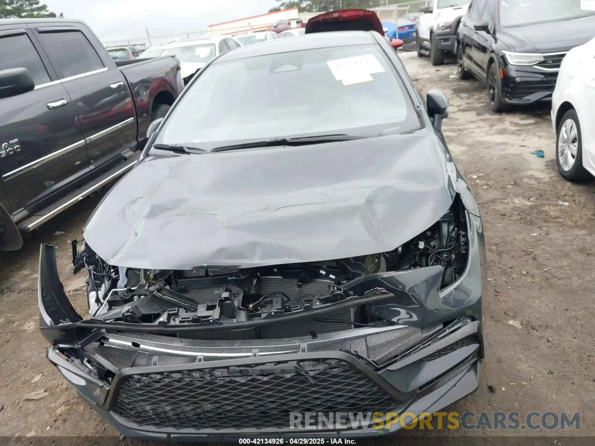 13 fotografías del automóvil dañado 5YFS4MCE3SP225968 TOYOTA COROLLA 2025