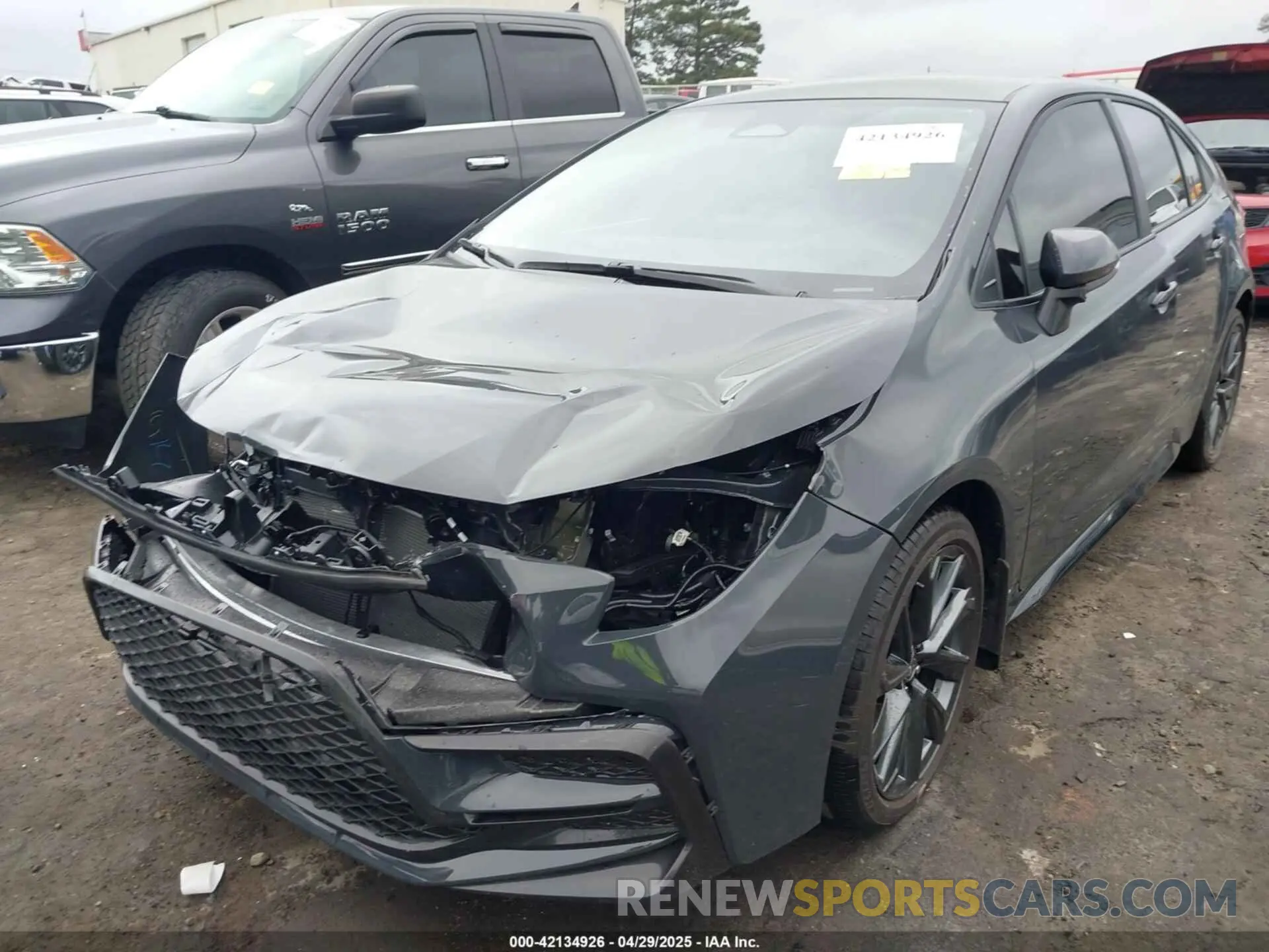 6 fotografías del automóvil dañado 5YFS4MCE3SP225968 TOYOTA COROLLA 2025