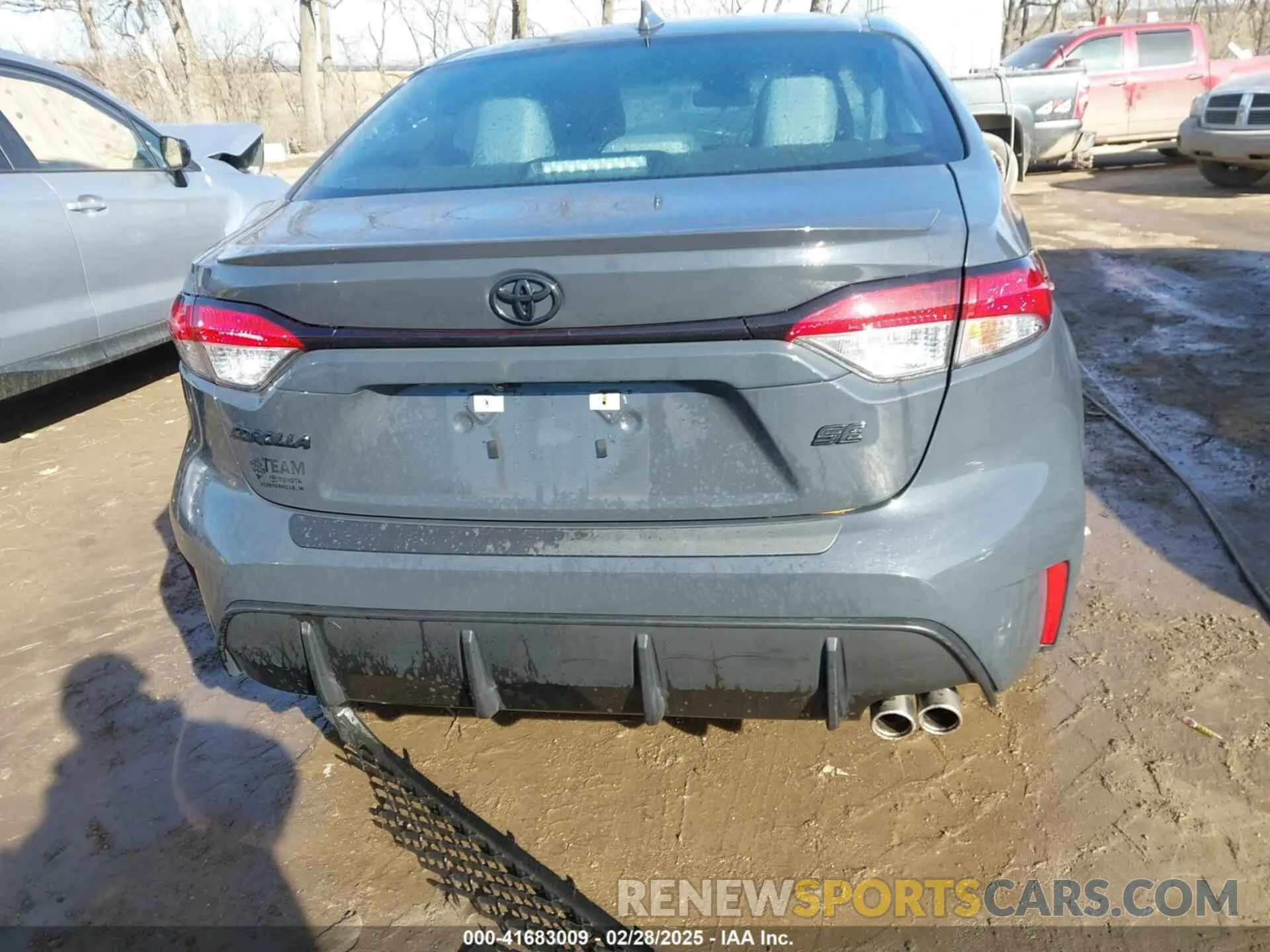 17 fotografías del automóvil dañado 5YFS4MCE4SP221489 TOYOTA COROLLA 2025