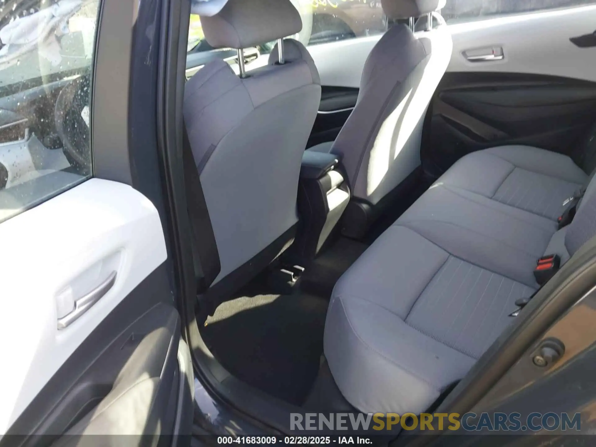 8 fotografías del automóvil dañado 5YFS4MCE4SP221489 TOYOTA COROLLA 2025