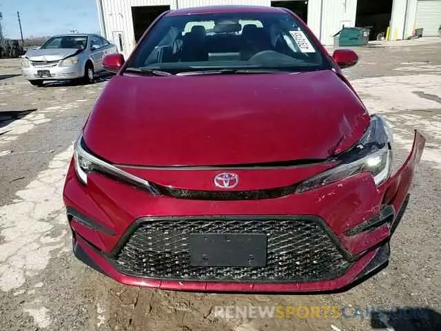 11 fotografías del automóvil dañado 5YFS4MCE4SP223856 TOYOTA COROLLA 2025