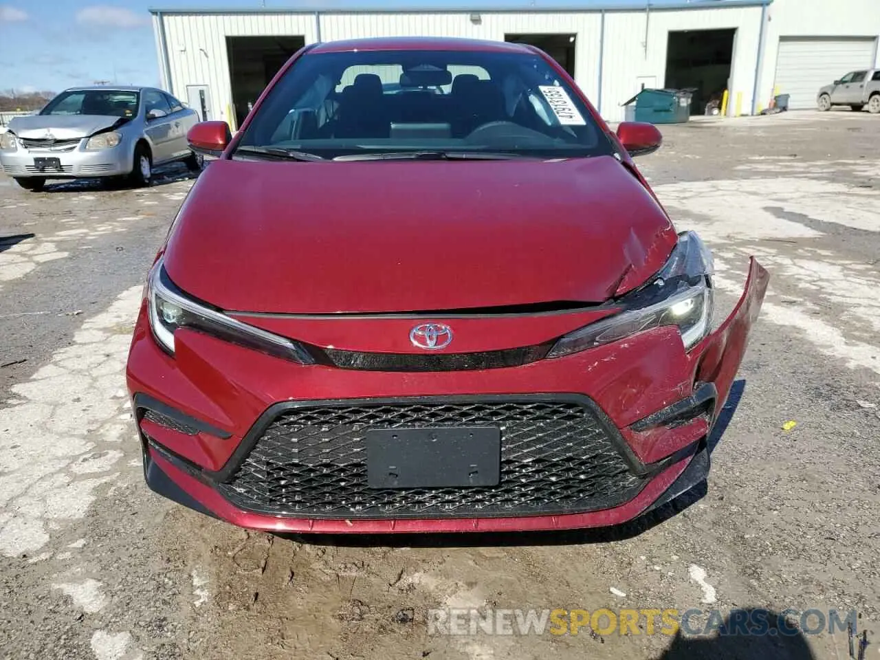 5 fotografías del automóvil dañado 5YFS4MCE4SP223856 TOYOTA COROLLA 2025