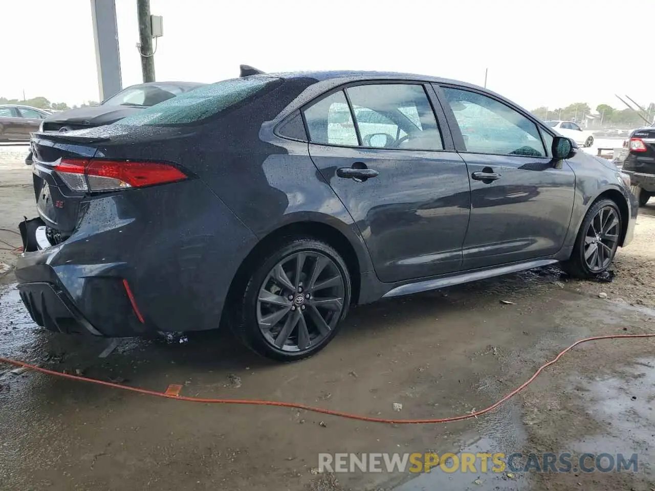 3 fotografías del automóvil dañado 5YFS4MCE6SP226032 TOYOTA COROLLA 2025