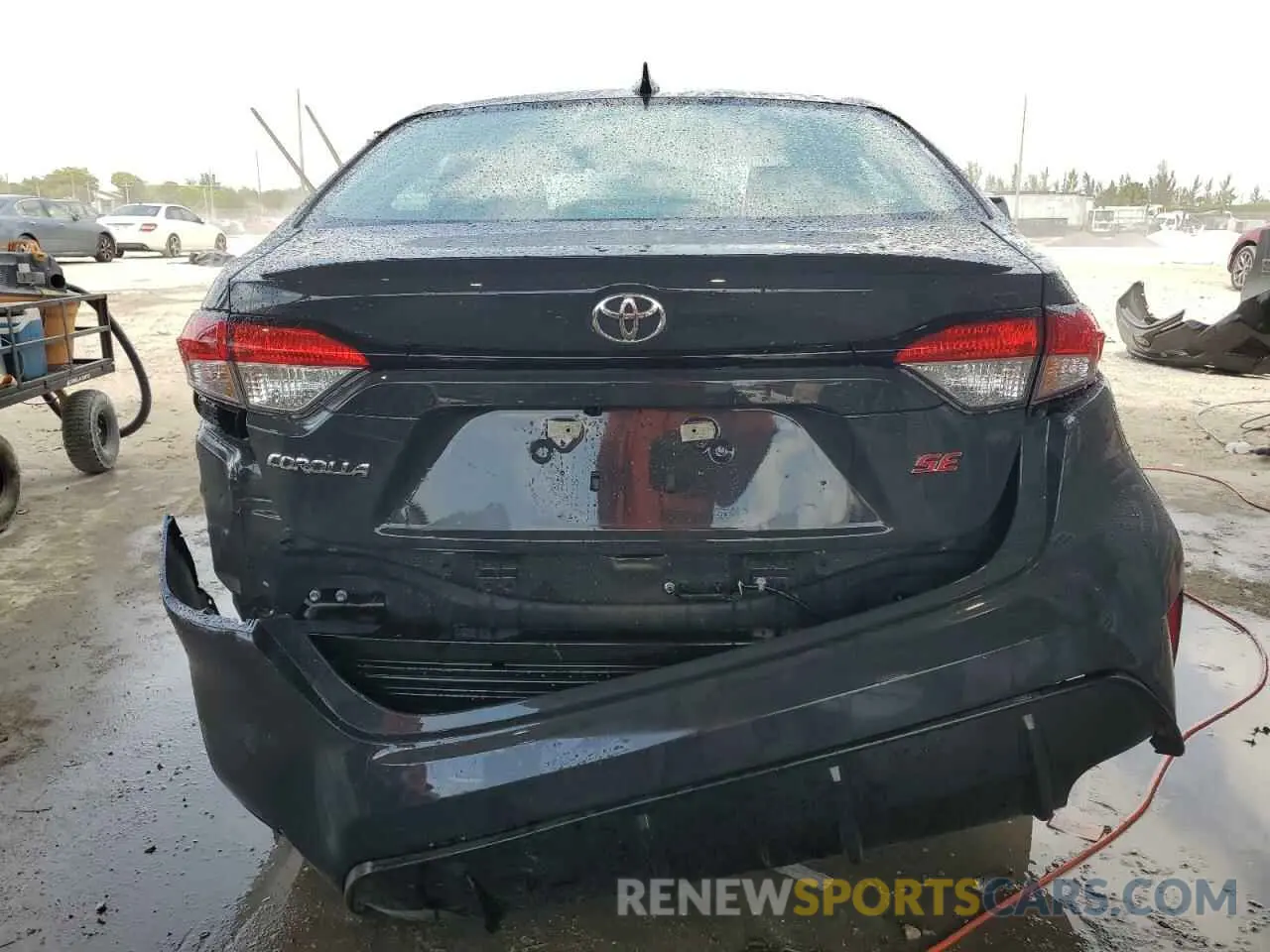 6 fotografías del automóvil dañado 5YFS4MCE6SP226032 TOYOTA COROLLA 2025