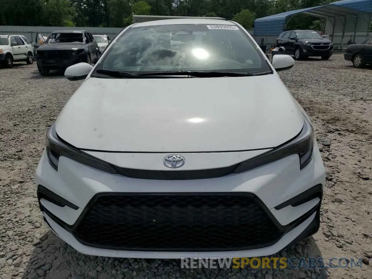 5 fotografías del automóvil dañado 5YFS4MCE6SP234762 TOYOTA COROLLA 2025