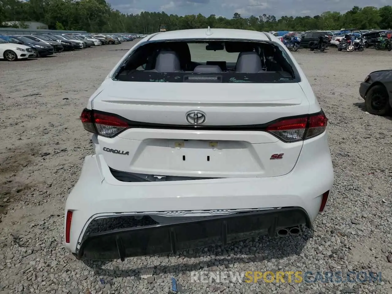 6 fotografías del automóvil dañado 5YFS4MCE6SP234762 TOYOTA COROLLA 2025