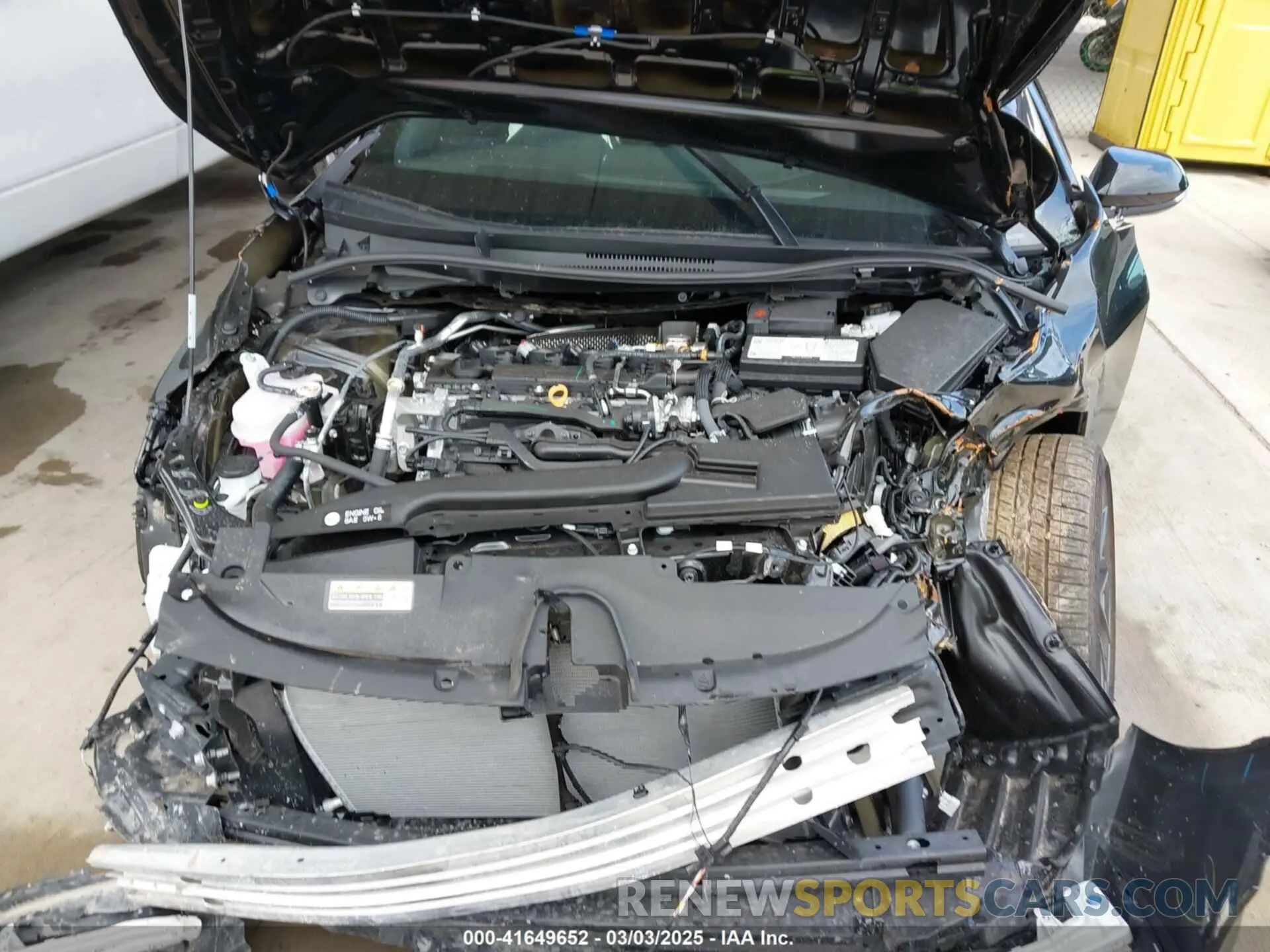10 fotografías del automóvil dañado 5YFS4MCE7SP220658 TOYOTA COROLLA 2025
