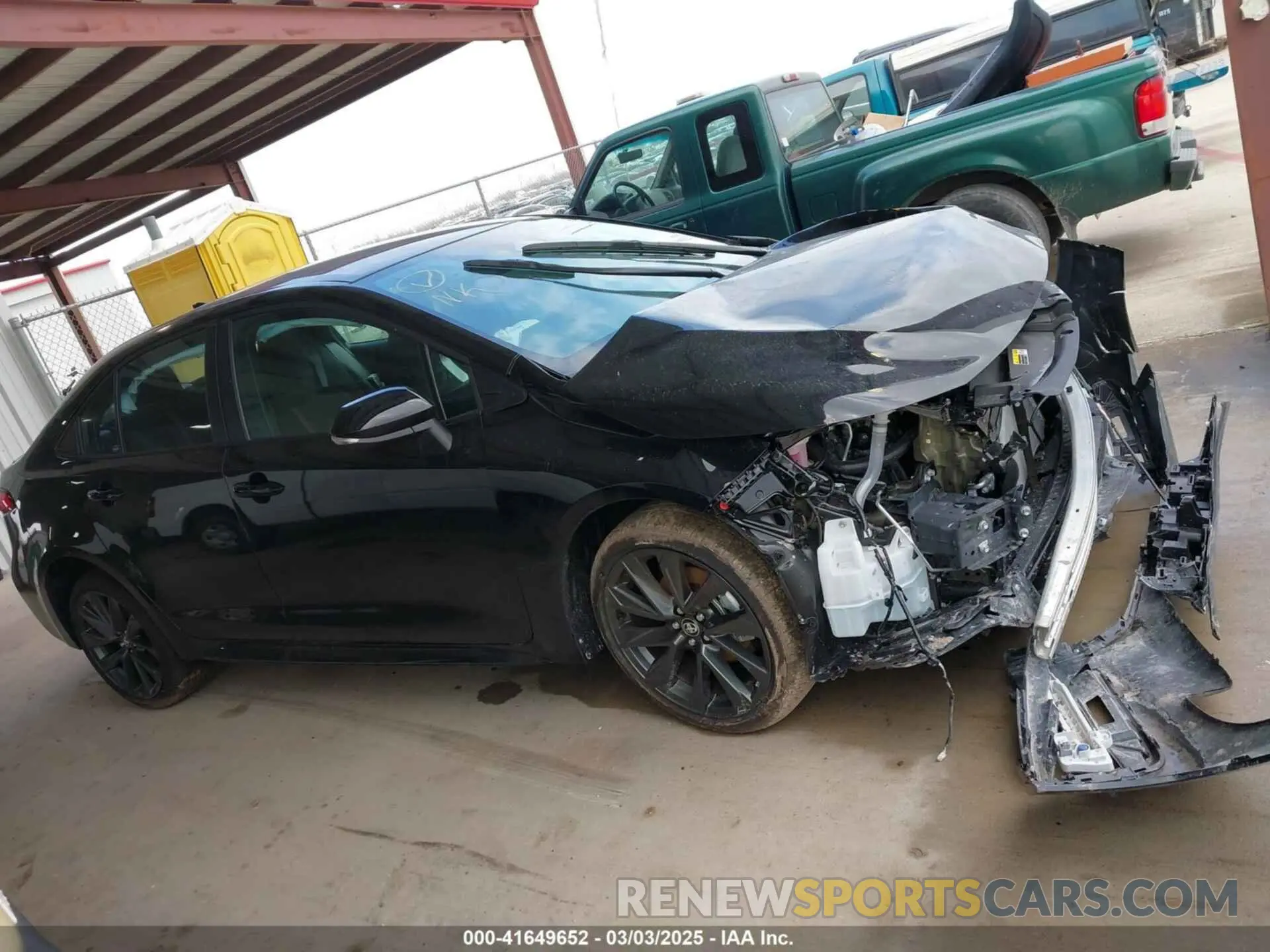12 fotografías del automóvil dañado 5YFS4MCE7SP220658 TOYOTA COROLLA 2025