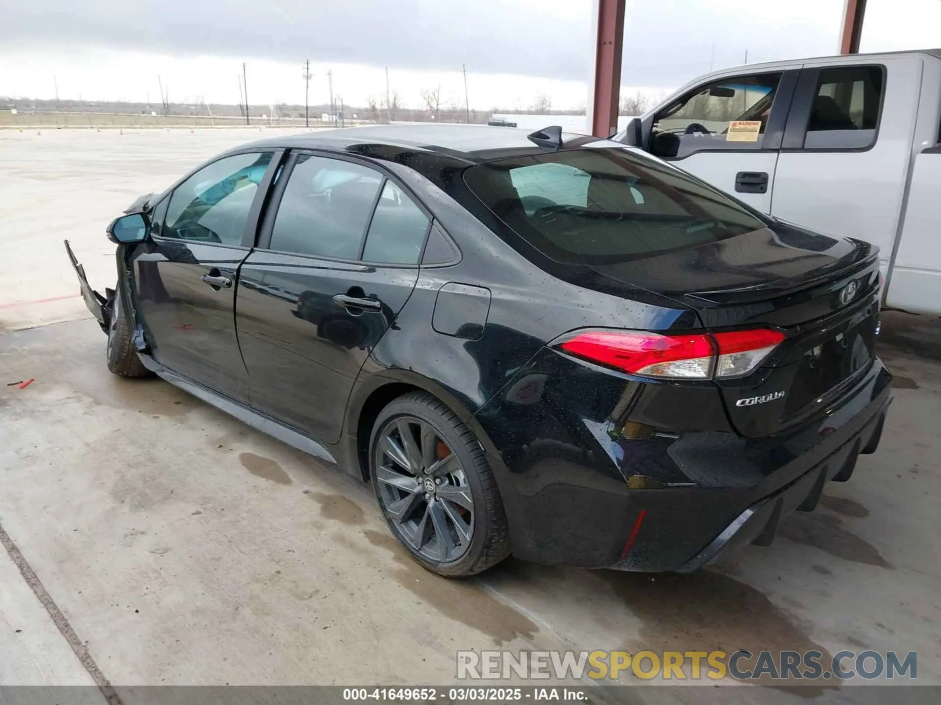 3 fotografías del automóvil dañado 5YFS4MCE7SP220658 TOYOTA COROLLA 2025