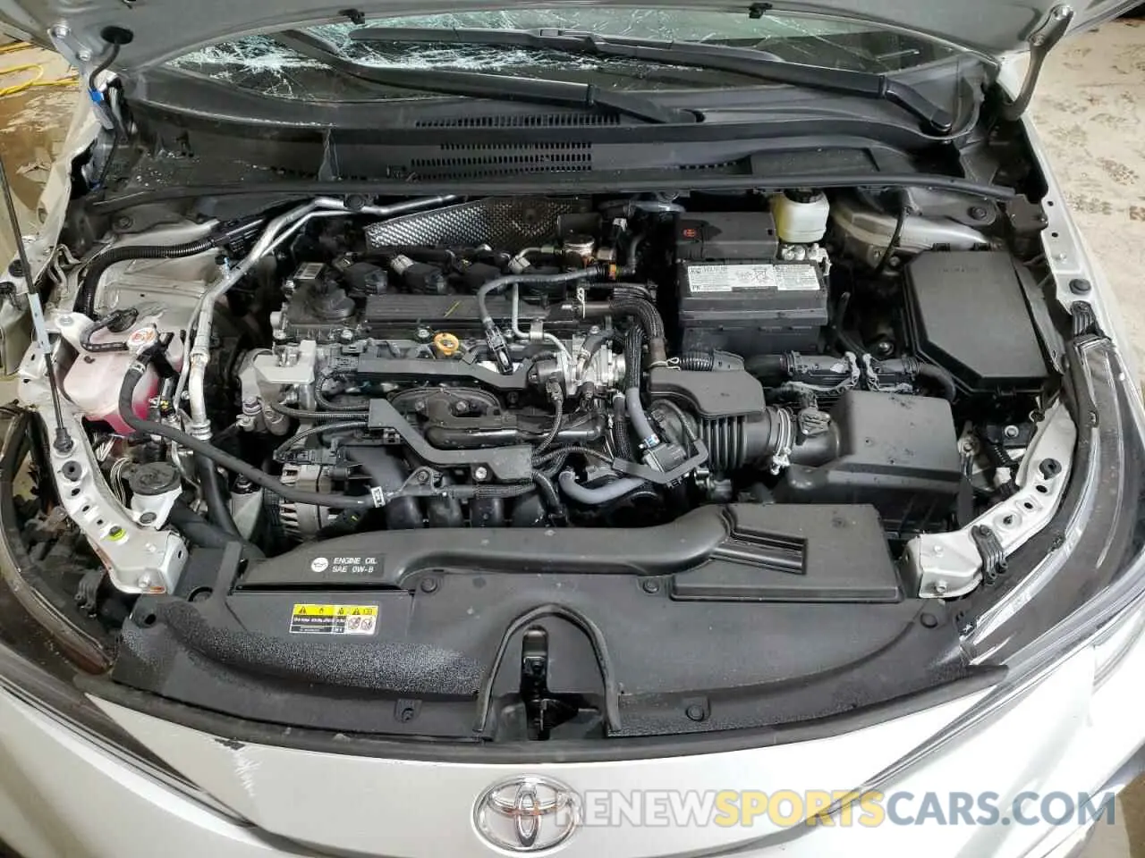 12 fotografías del automóvil dañado 5YFS4MCE7SP224967 TOYOTA COROLLA 2025