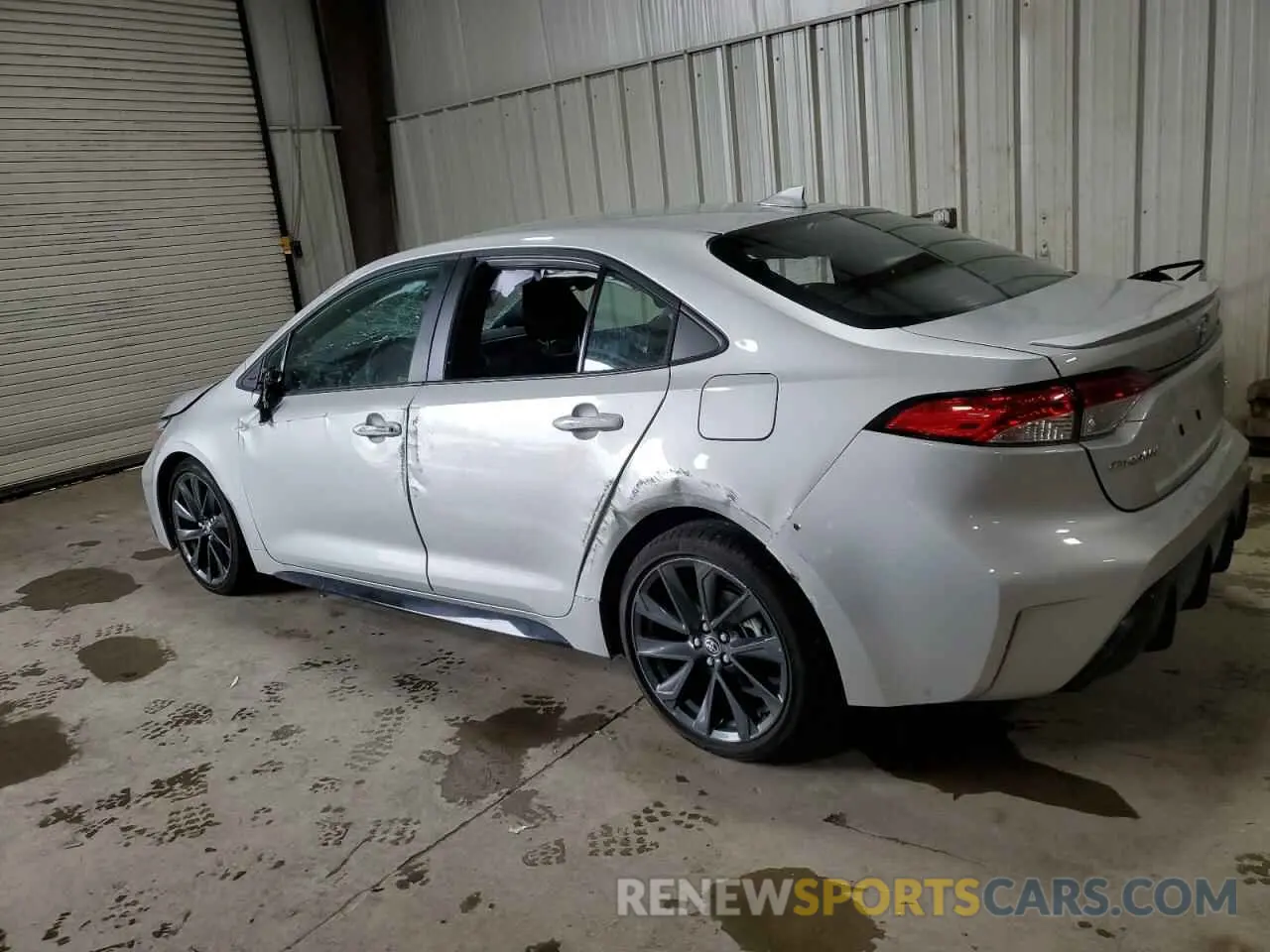 2 fotografías del automóvil dañado 5YFS4MCE7SP224967 TOYOTA COROLLA 2025