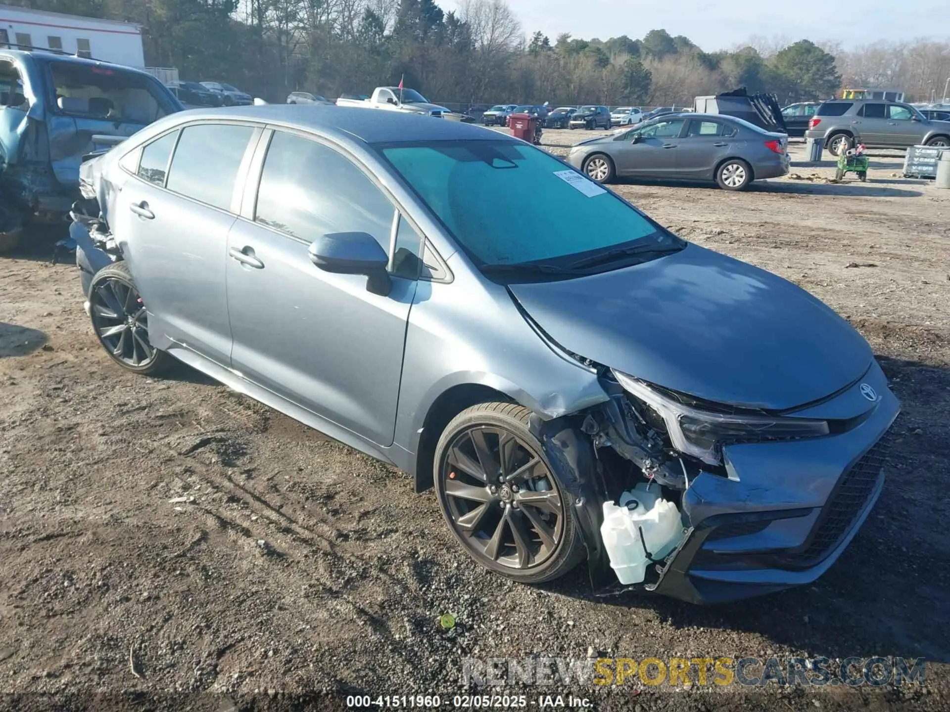 1 fotografías del automóvil dañado 5YFS4MCE8SP220829 TOYOTA COROLLA 2025