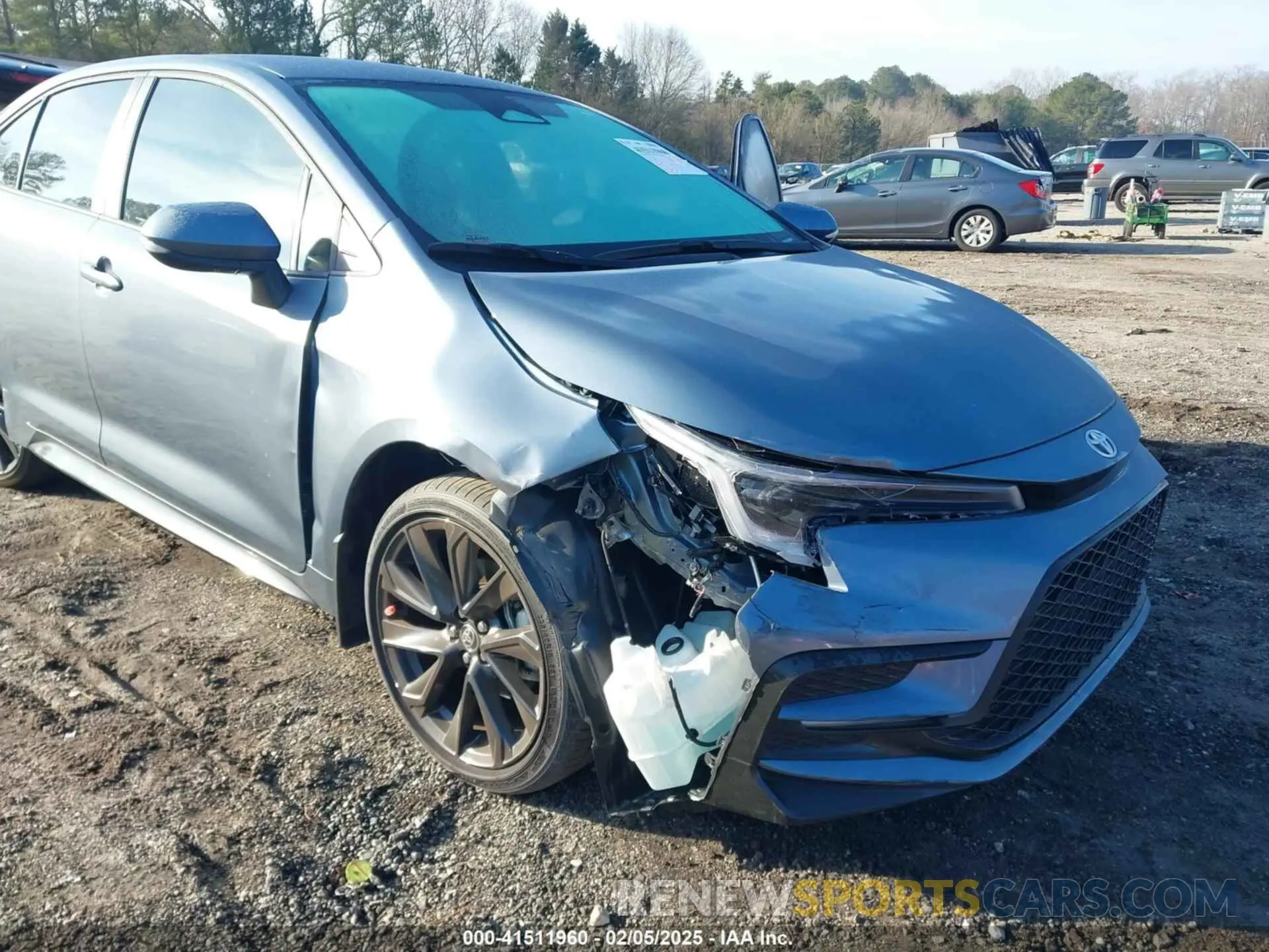 6 fotografías del automóvil dañado 5YFS4MCE8SP220829 TOYOTA COROLLA 2025
